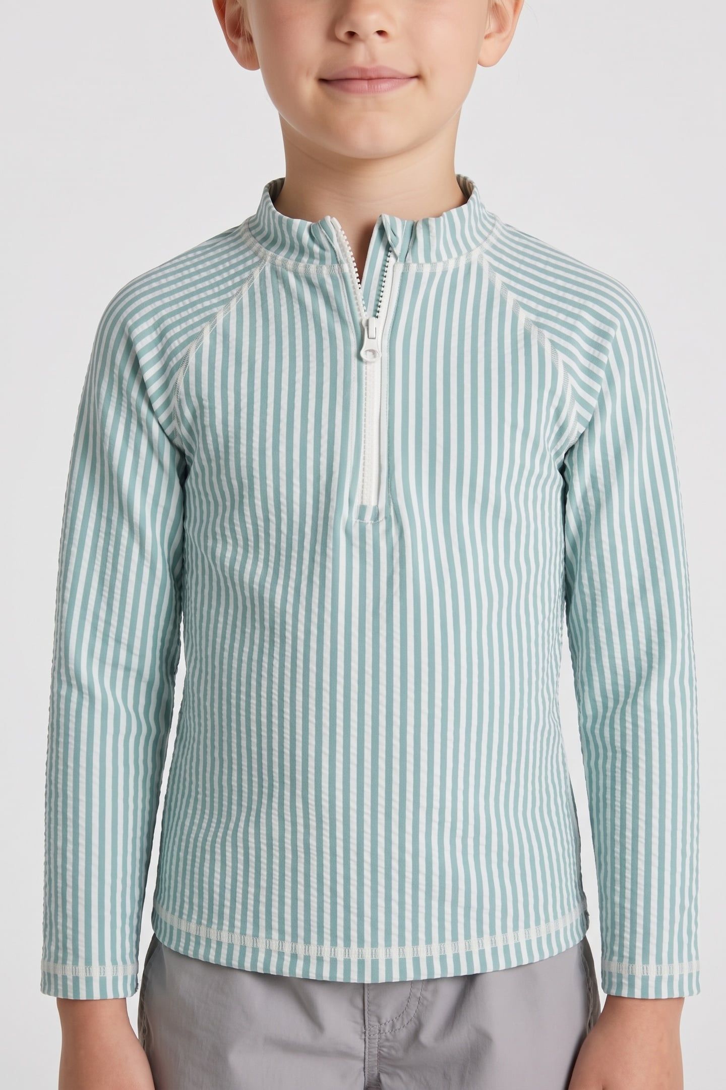ELLA UV ZIP TOP UNISEX GREEN 1