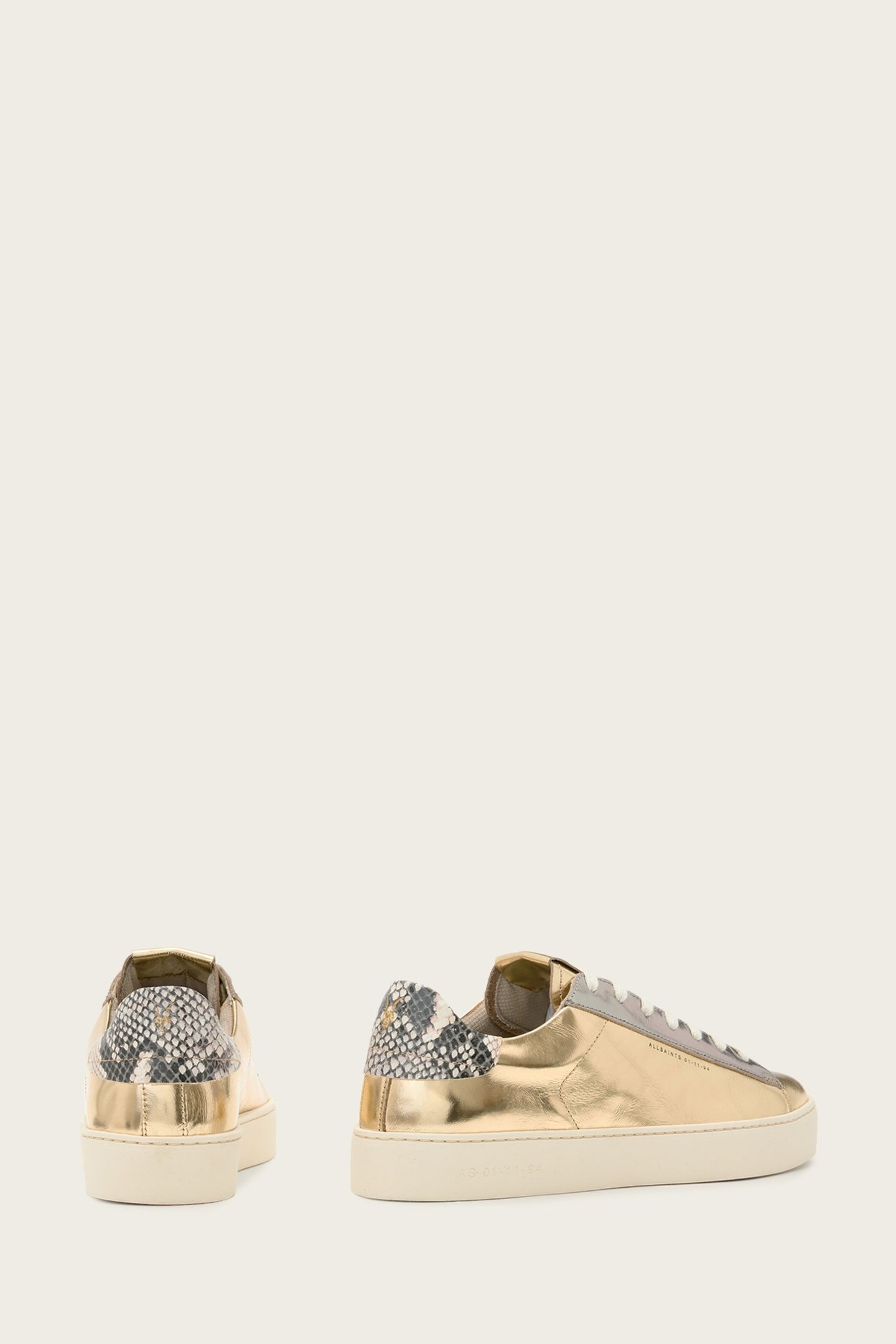 SHANA MET SNEAKER GOLD/SILVER 4