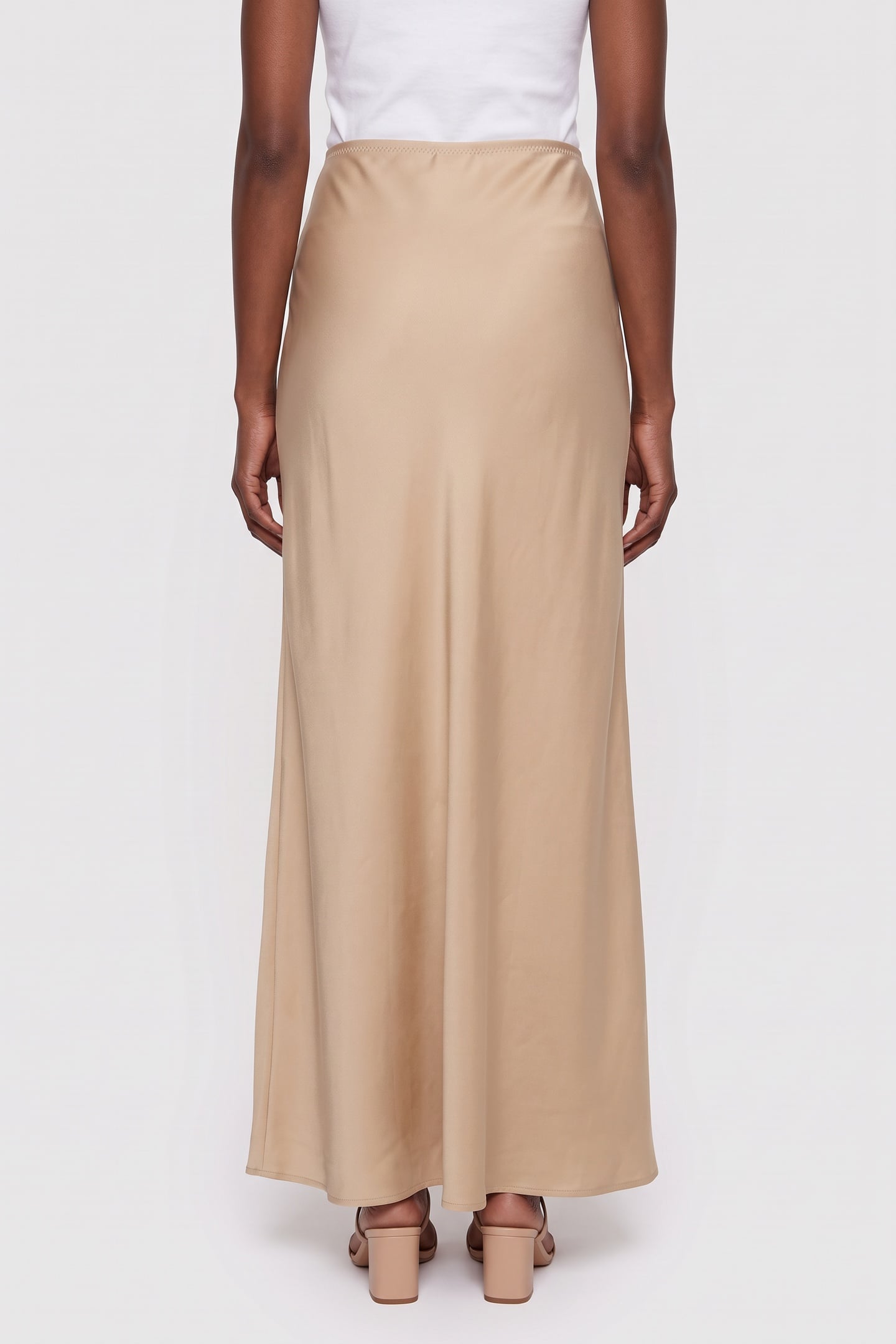 JOLO MAXI SKIRT BEIGE 2