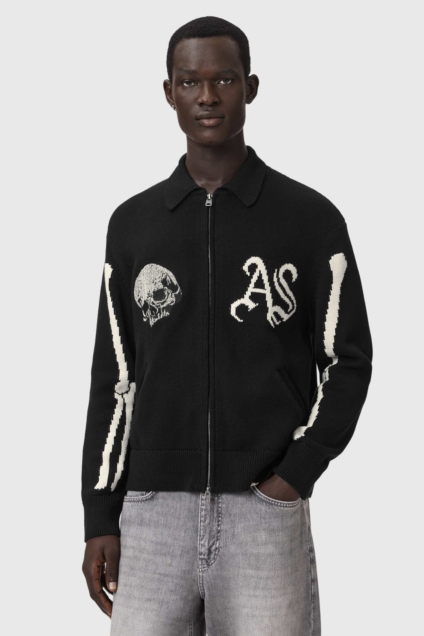 ADRIAN CARDIGAN BLACK 2