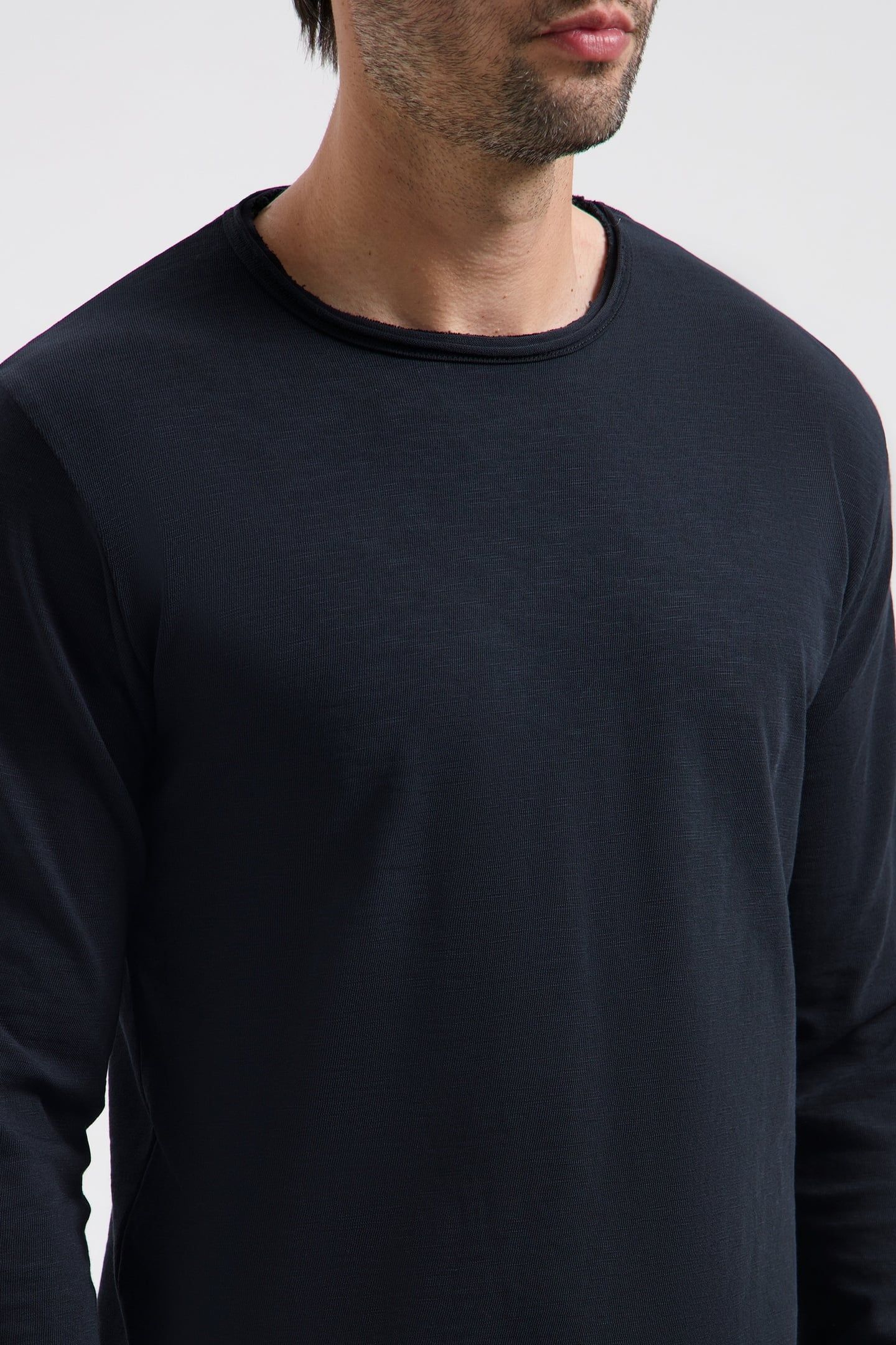 DS_NEWMAN CREWNECK BLACK BLACK 3