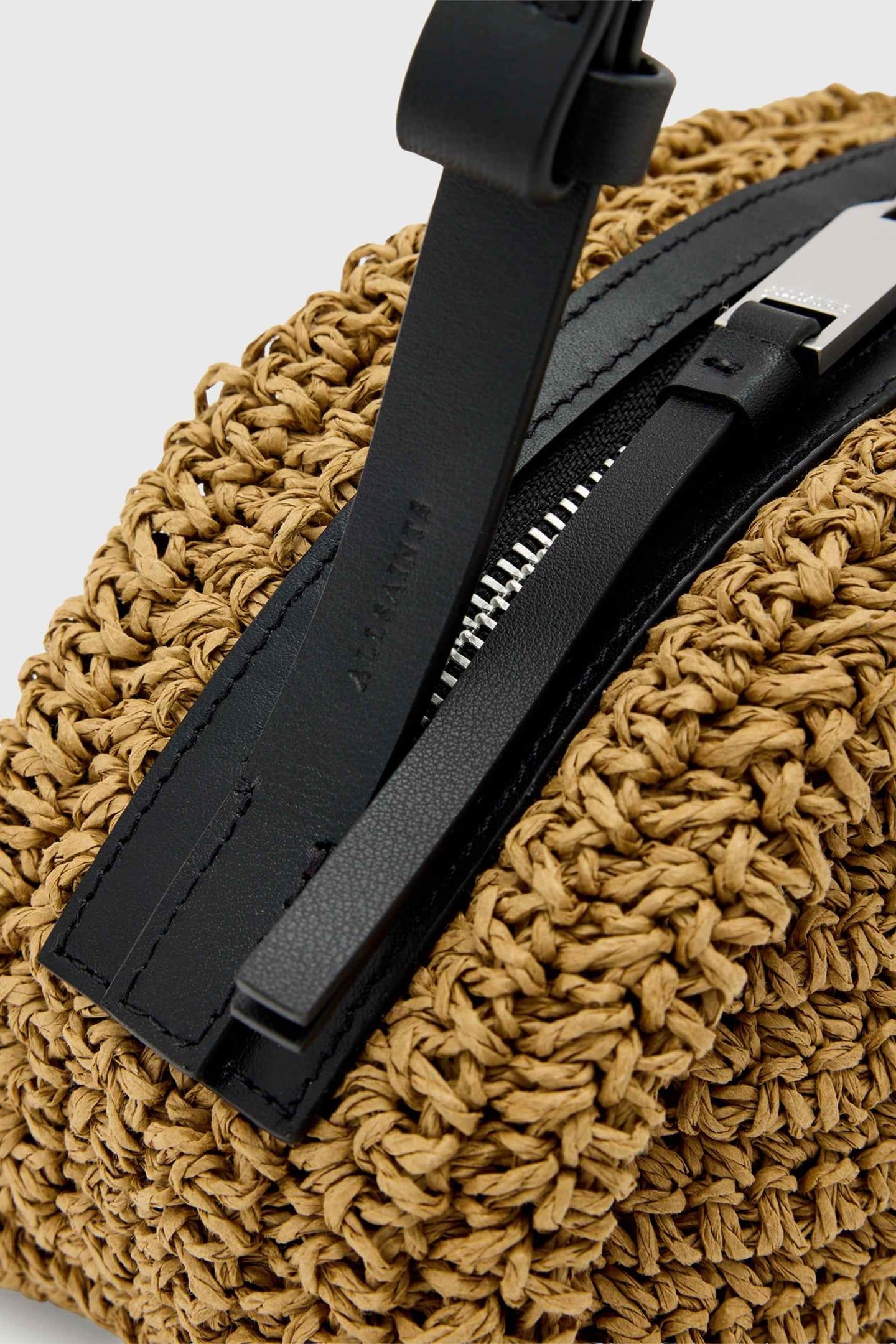 ROSALIE ARC RAFFIA BISCUIT BROWN 6
