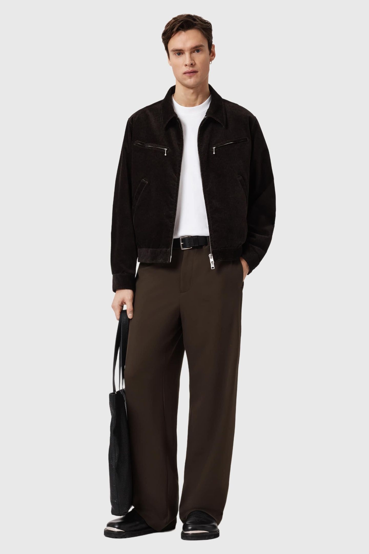 HALLA TROUSER TAUPE BROWN 7