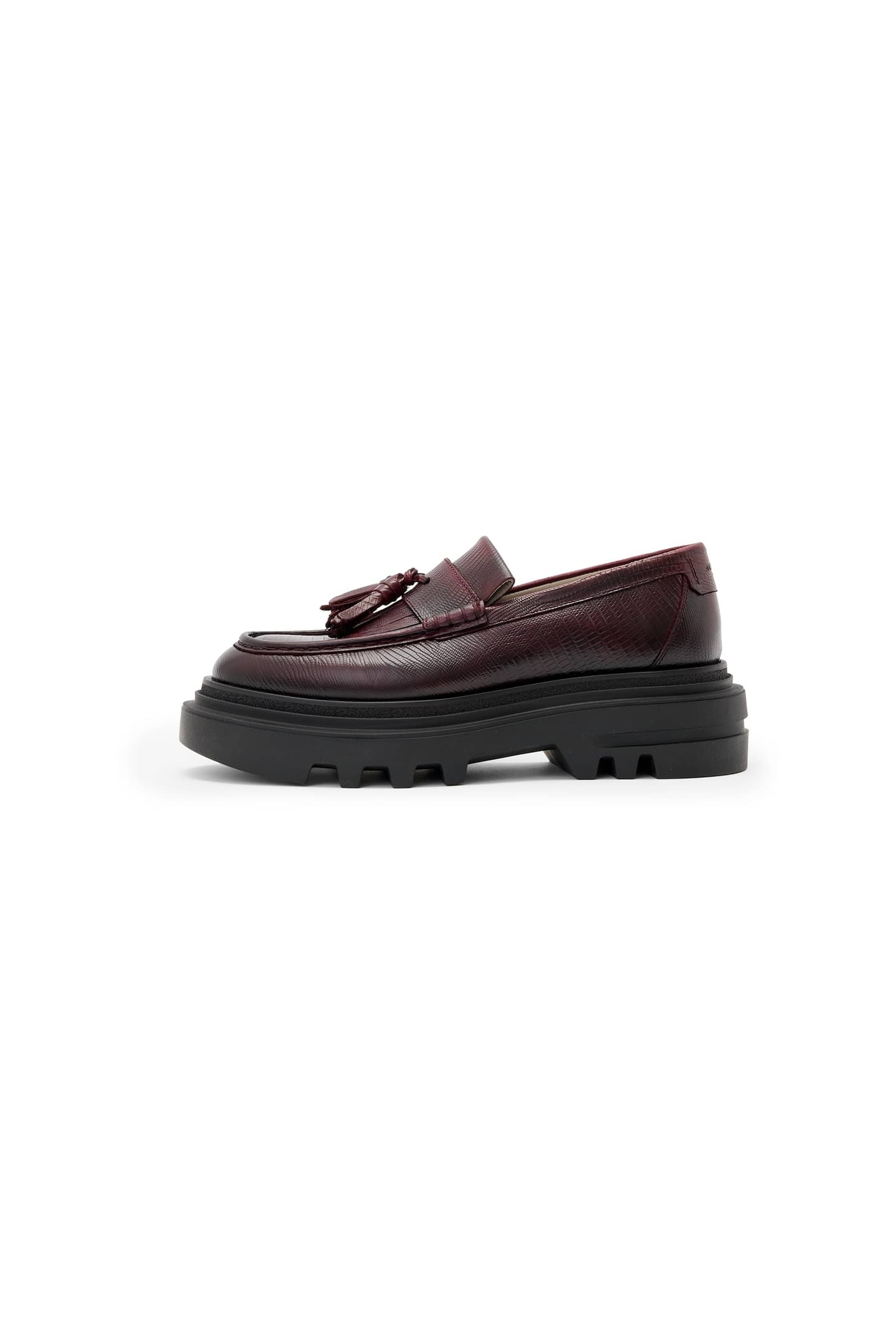 BETH TASSEL LOAFER PORT RED 1