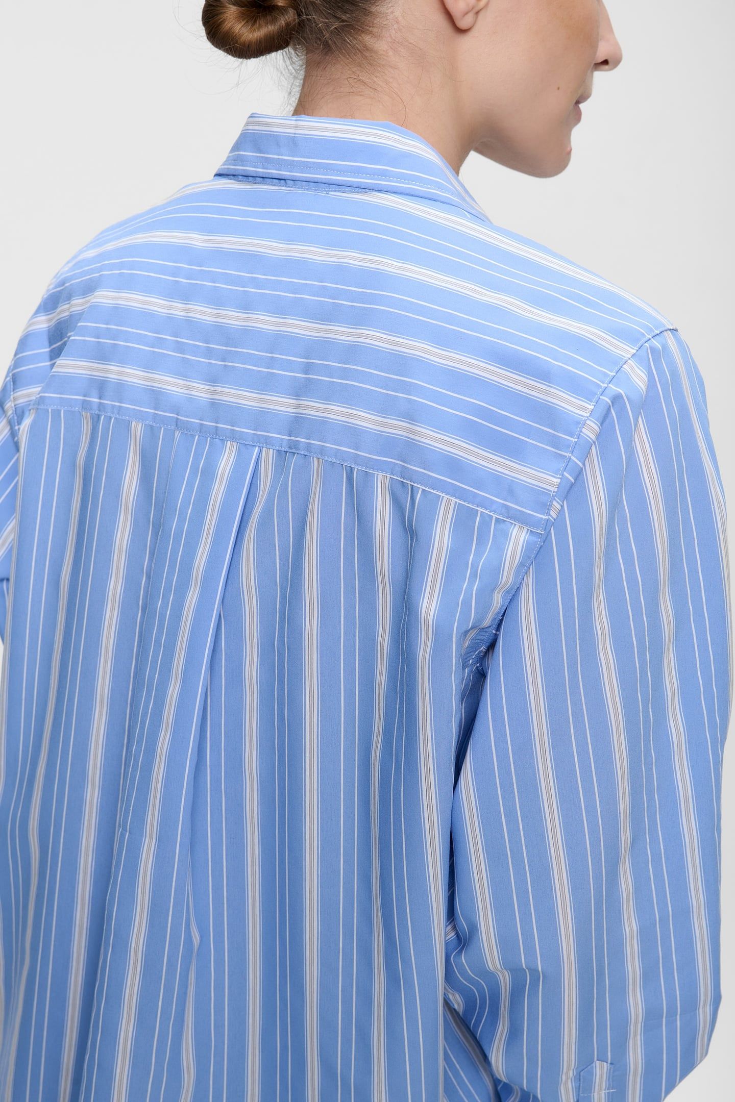 STRIPED BOXY SHIRT ICE BLUE 4