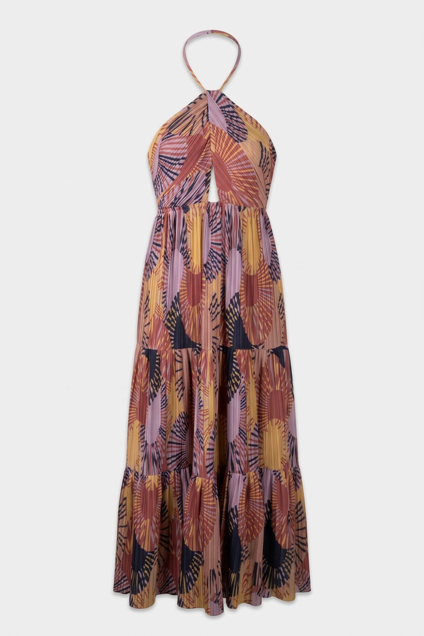 LONG DRESS OCRE 3