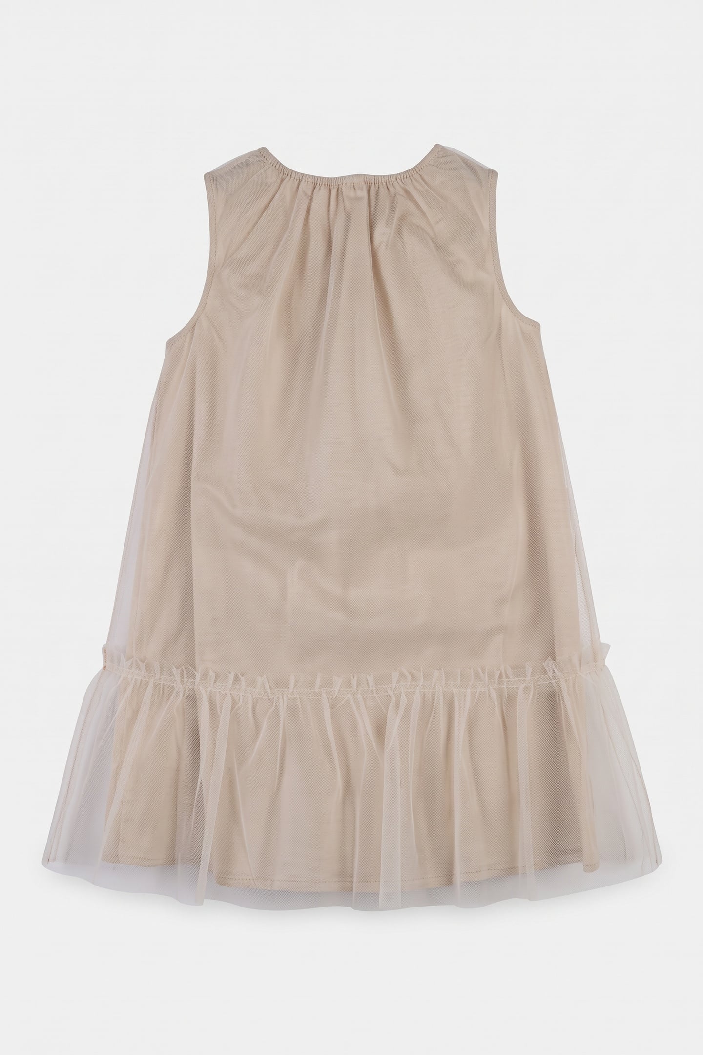 CINTINA TULLE DRESS BEIGE 3