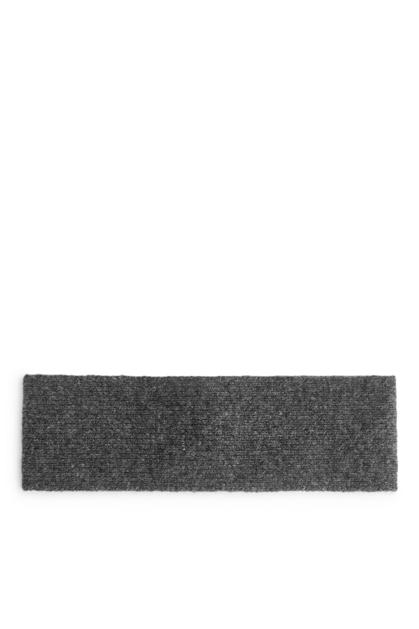 BOBBI KNITTED HEADBAND GREY 2