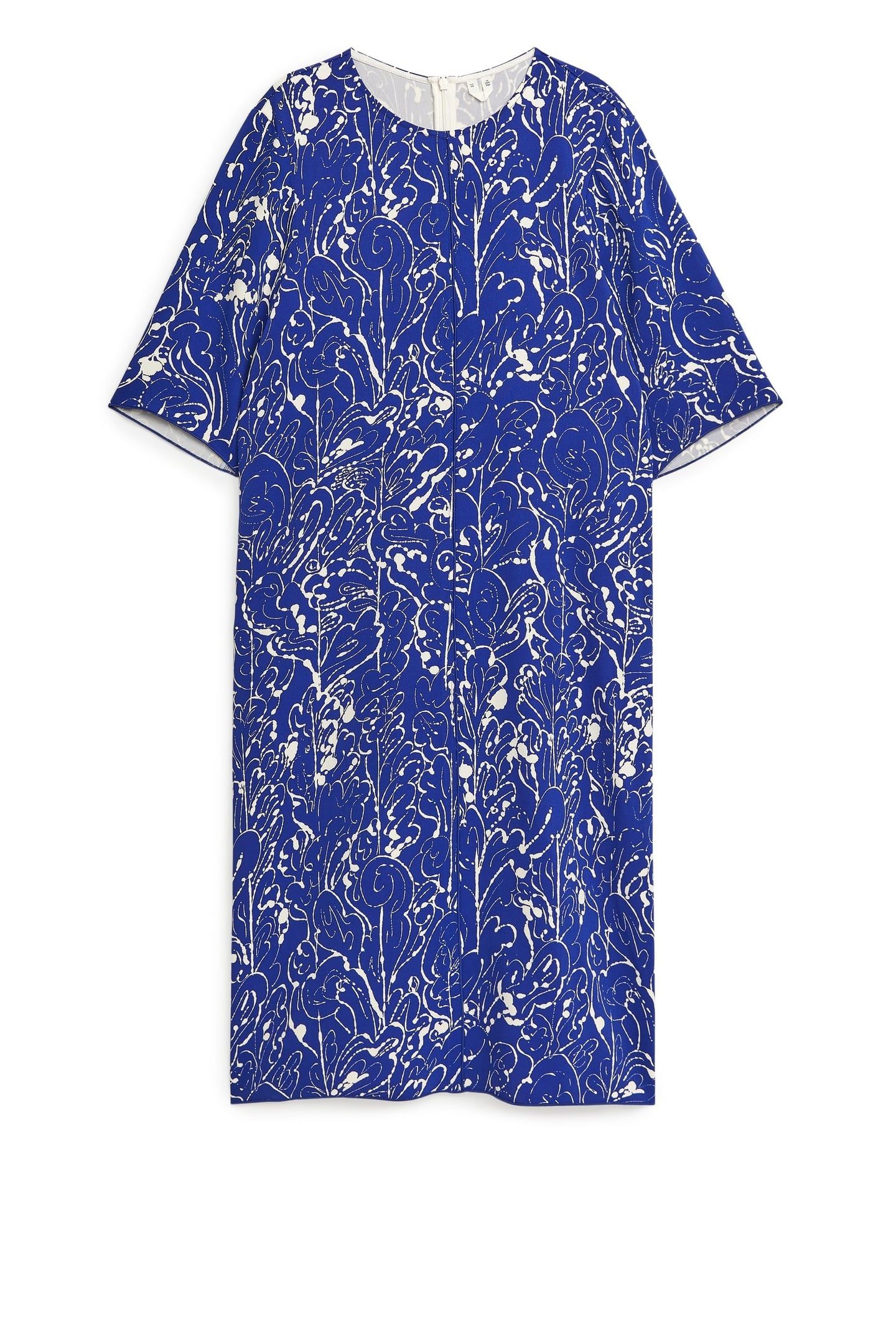 GHENT AOP DRESS BLUE 3
