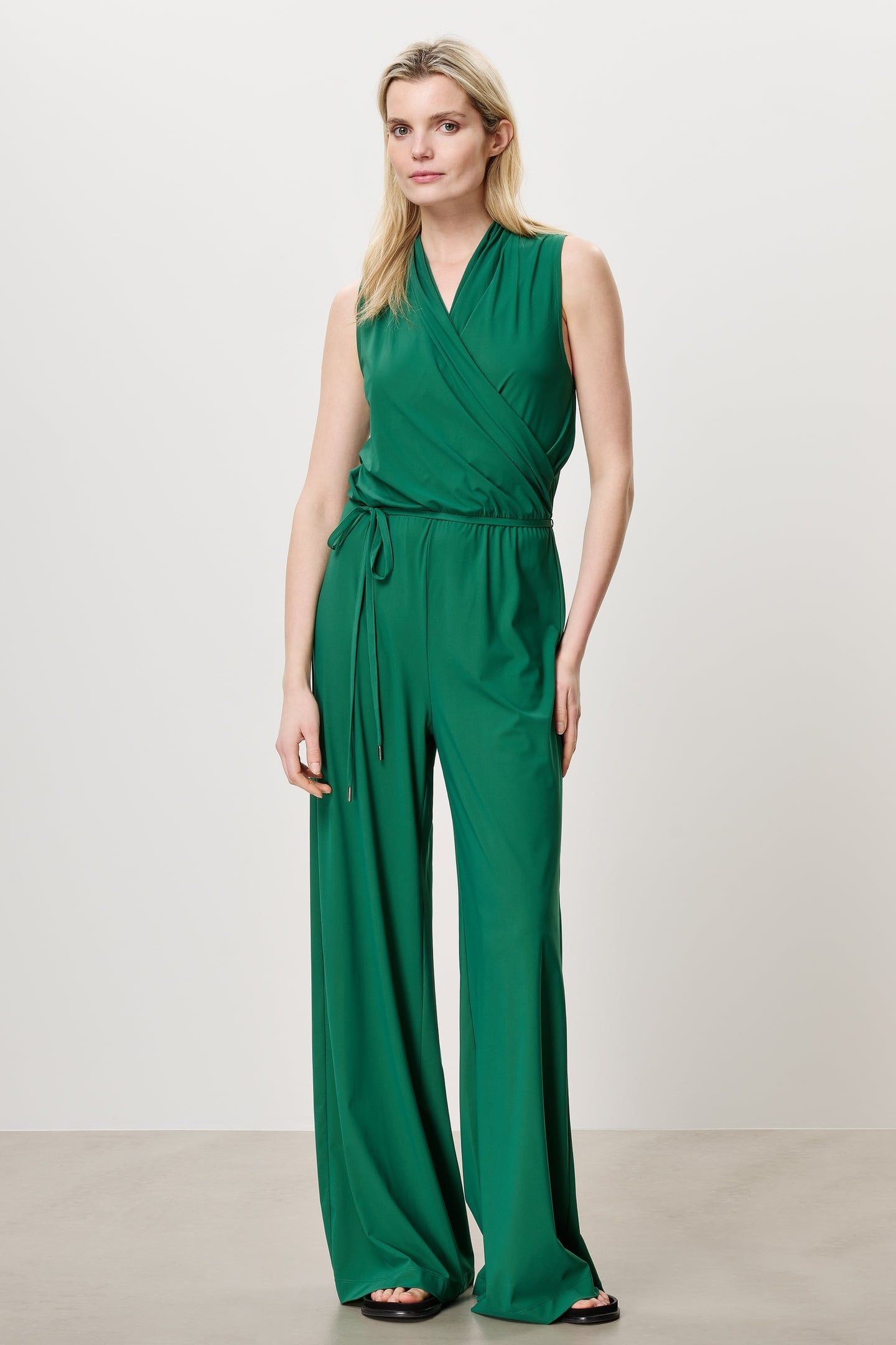 FLAIRE JUMPSUIT GREEN 1