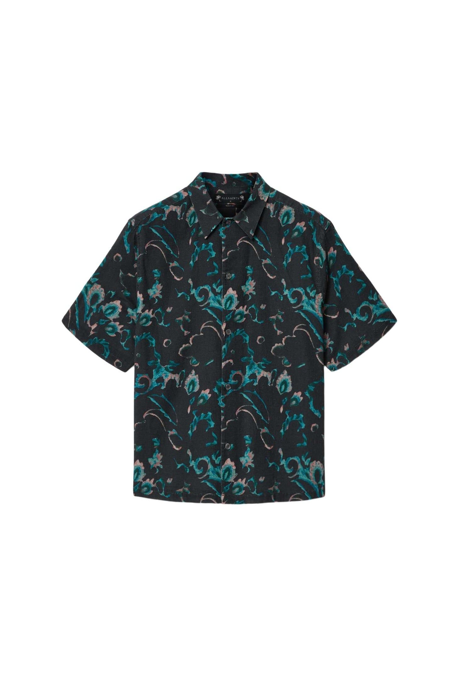 FORTUNE SS SHIRT AQUA BLUE 4