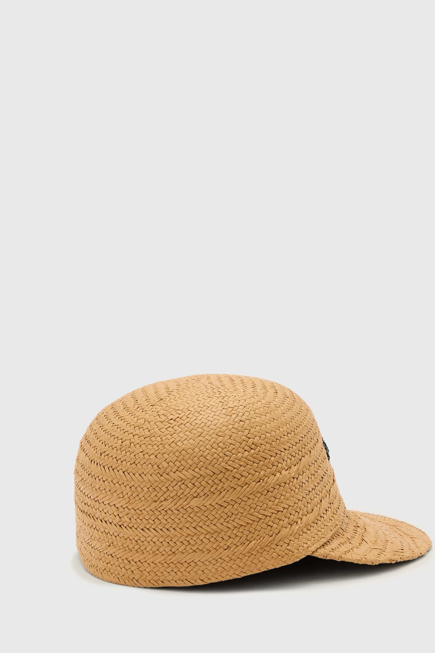MILA STRAW BB CAP COGNAC BROWN 5