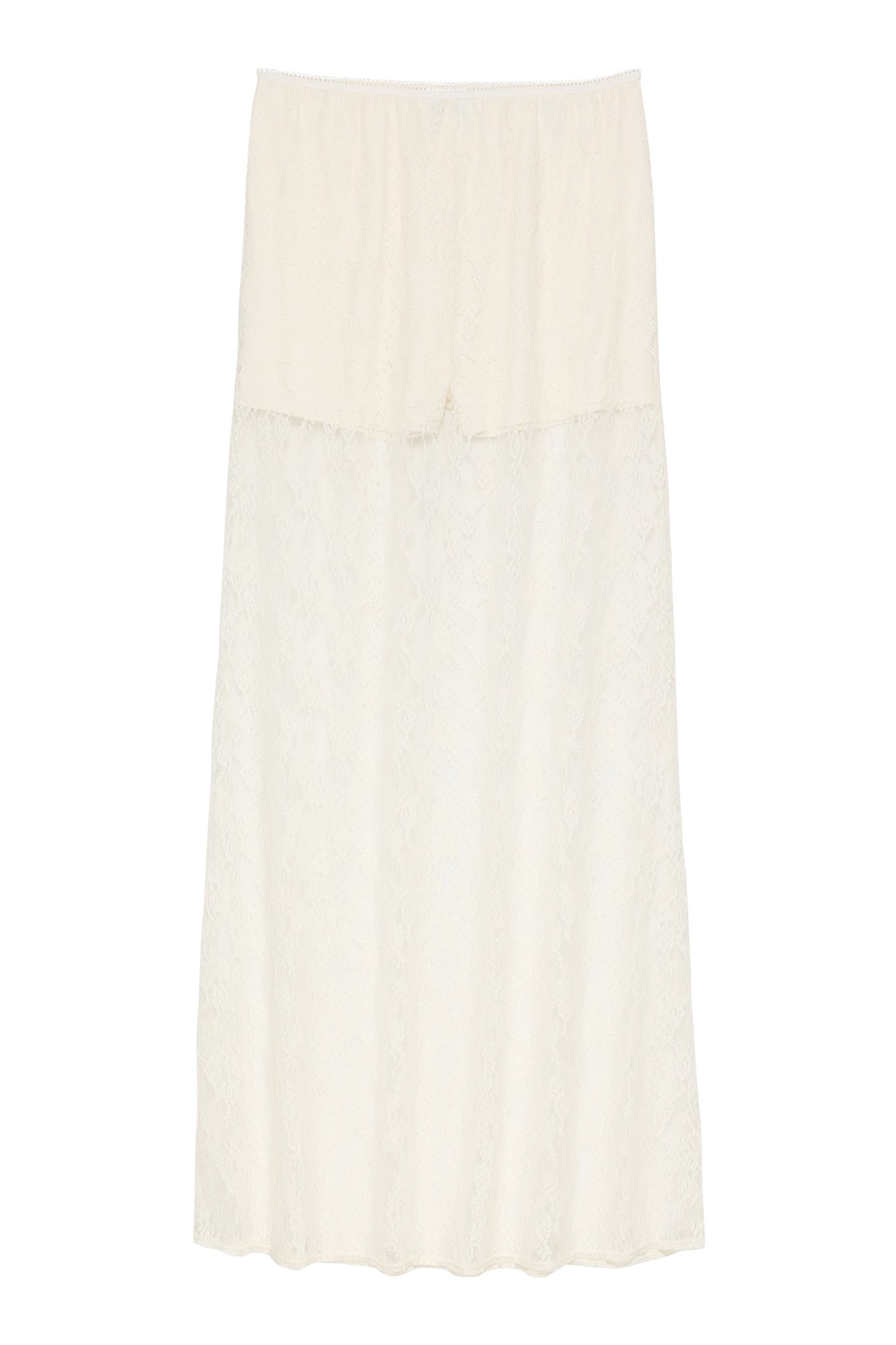 LACE SKIRT EGRET 3