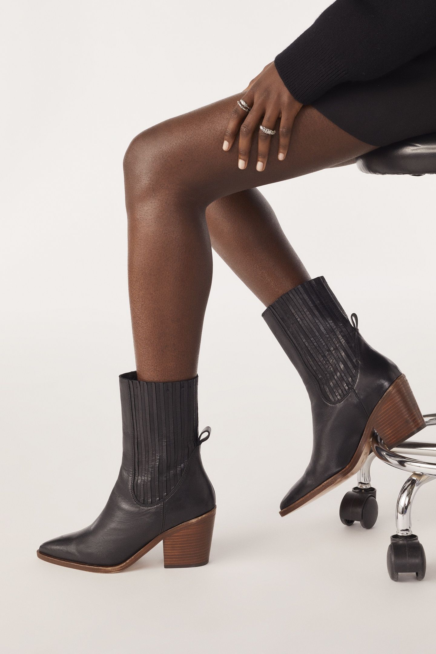 ANKLE BOOTS BLACK 6
