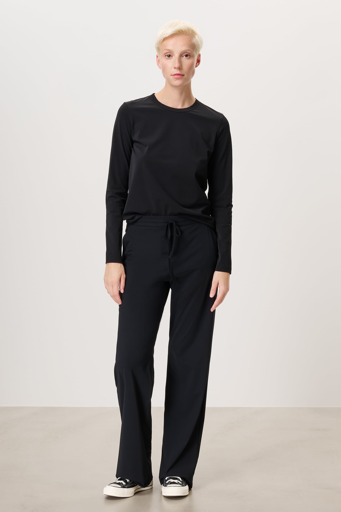 ARDA RIB TOP BLACK 2