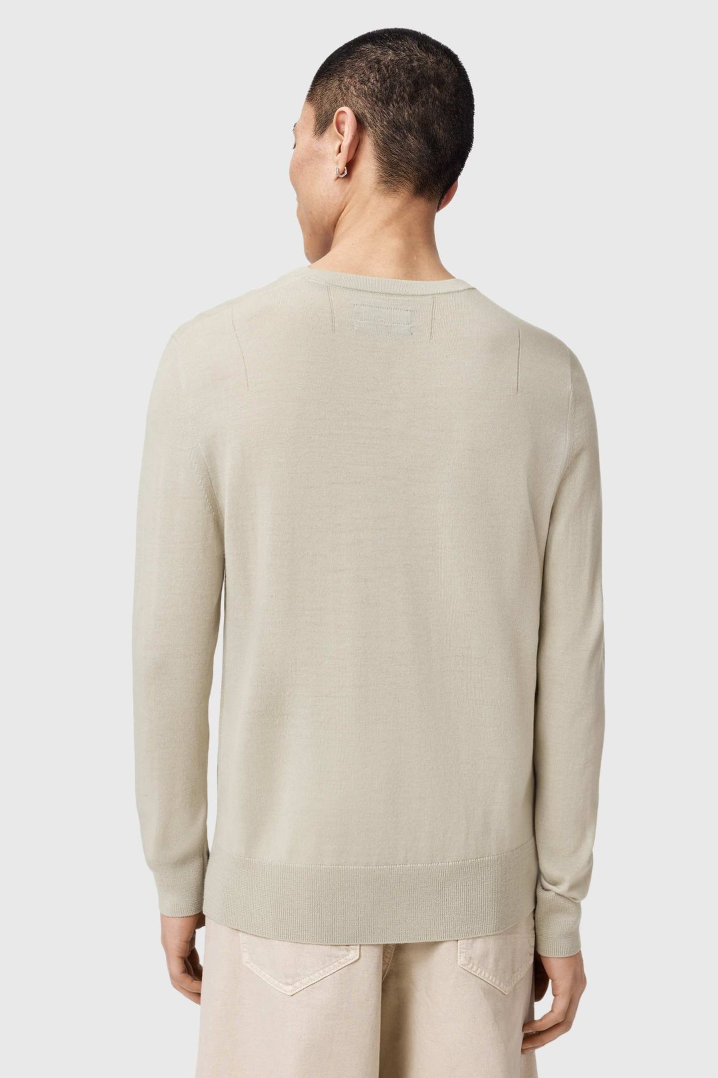 MODE MERINO CREW POWDERED GREEN 5