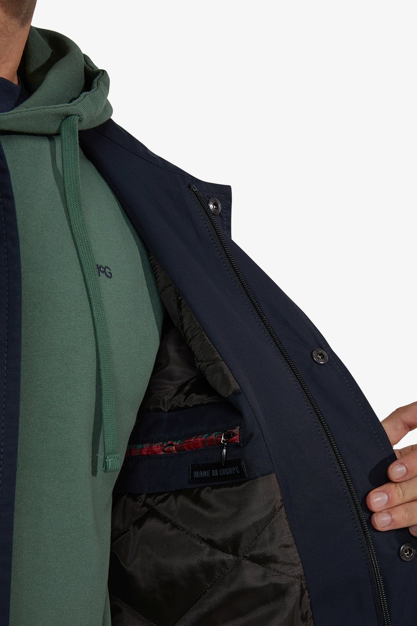 RAINCOAT NAVY 7