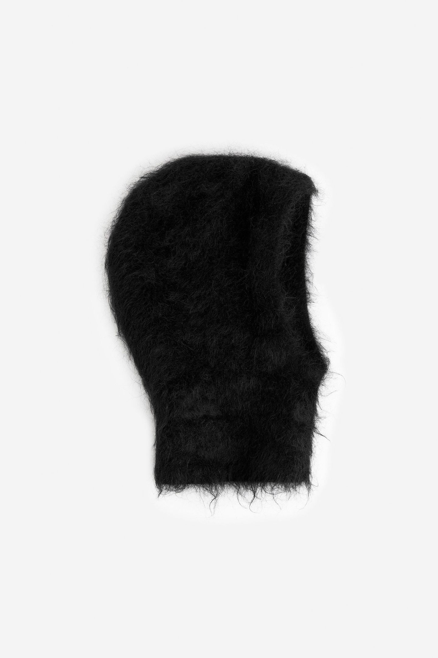 ANI HAIRY HOOD BLACK 2