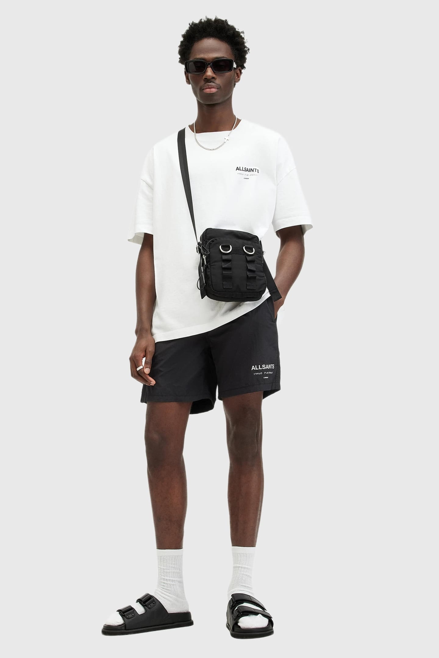 UNDERGROUND SWIMSHRT JET BLACK 2