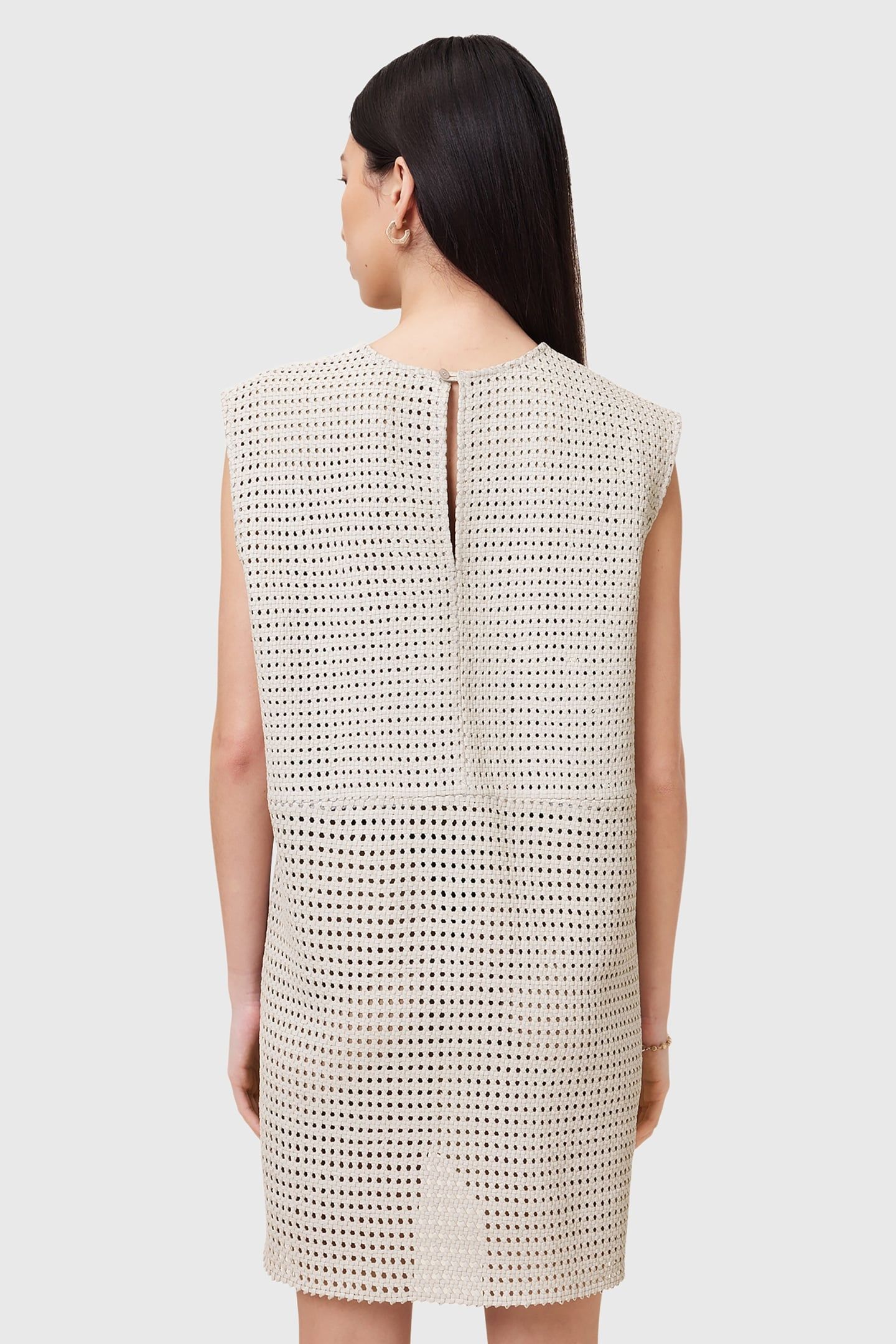 NESSA LEA DRESS OFF WHITE 3
