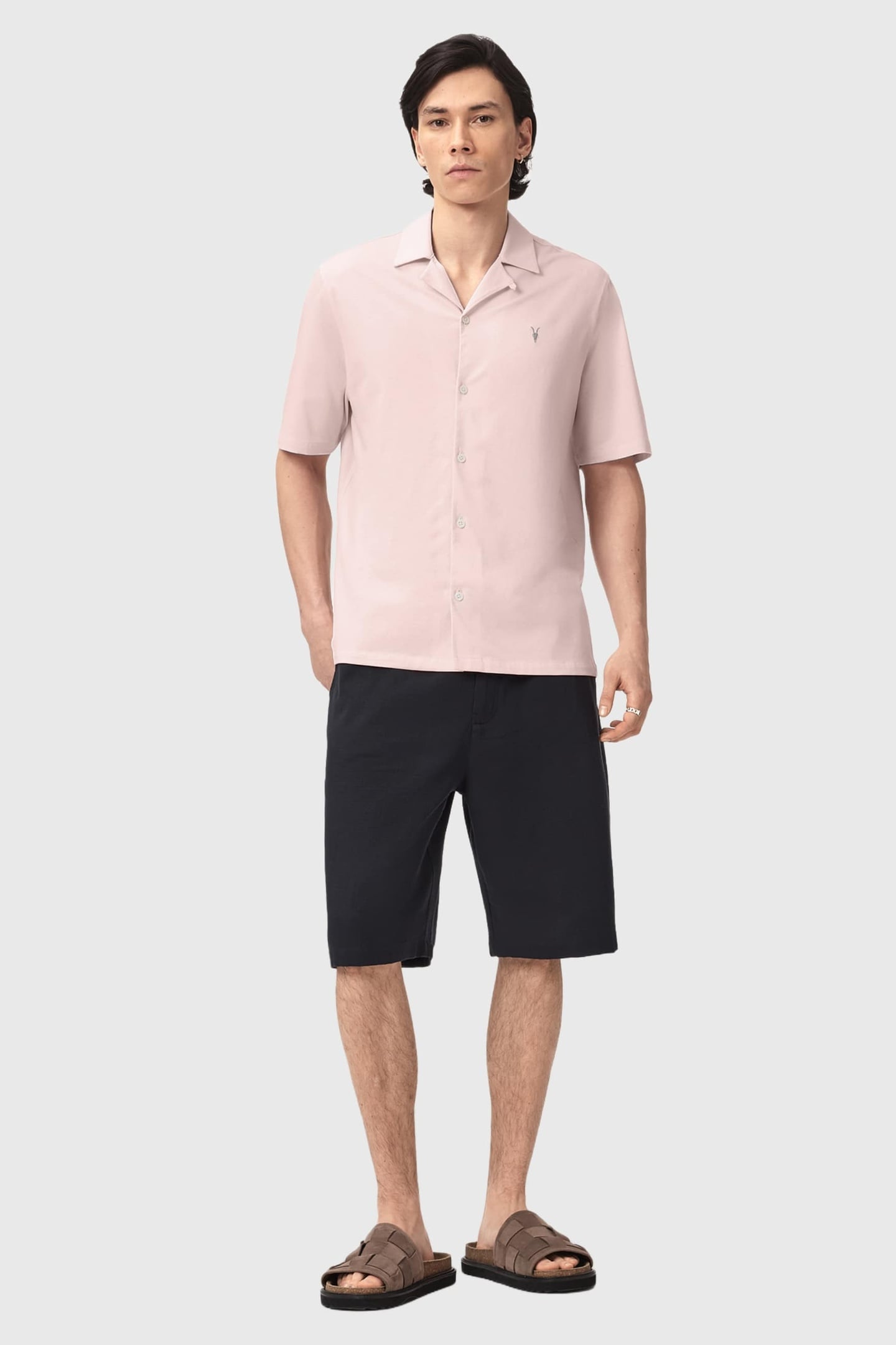 HUDSON SS SHIRT SEASHELL PINK 1