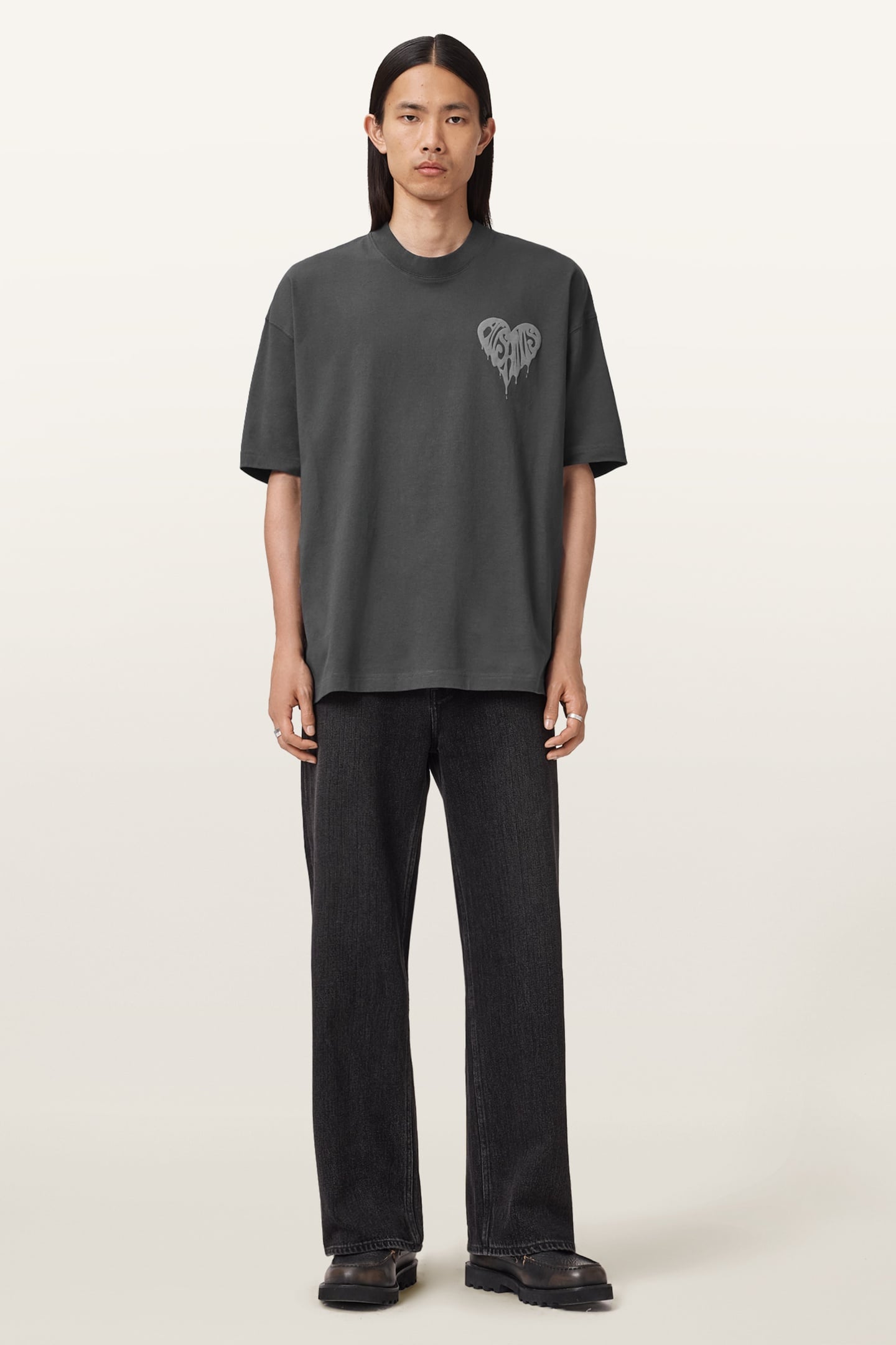 TRIP SS CREW WASHED BLACK 1