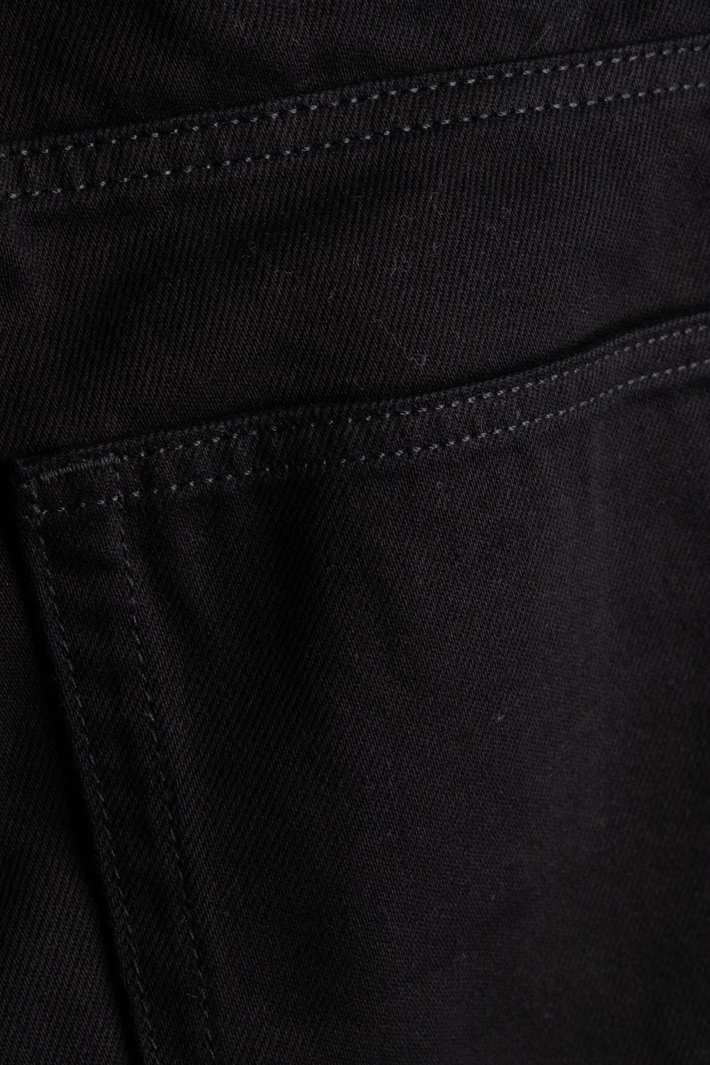 EDDIE REGULAR CROP FIT DENIM BLACK 4