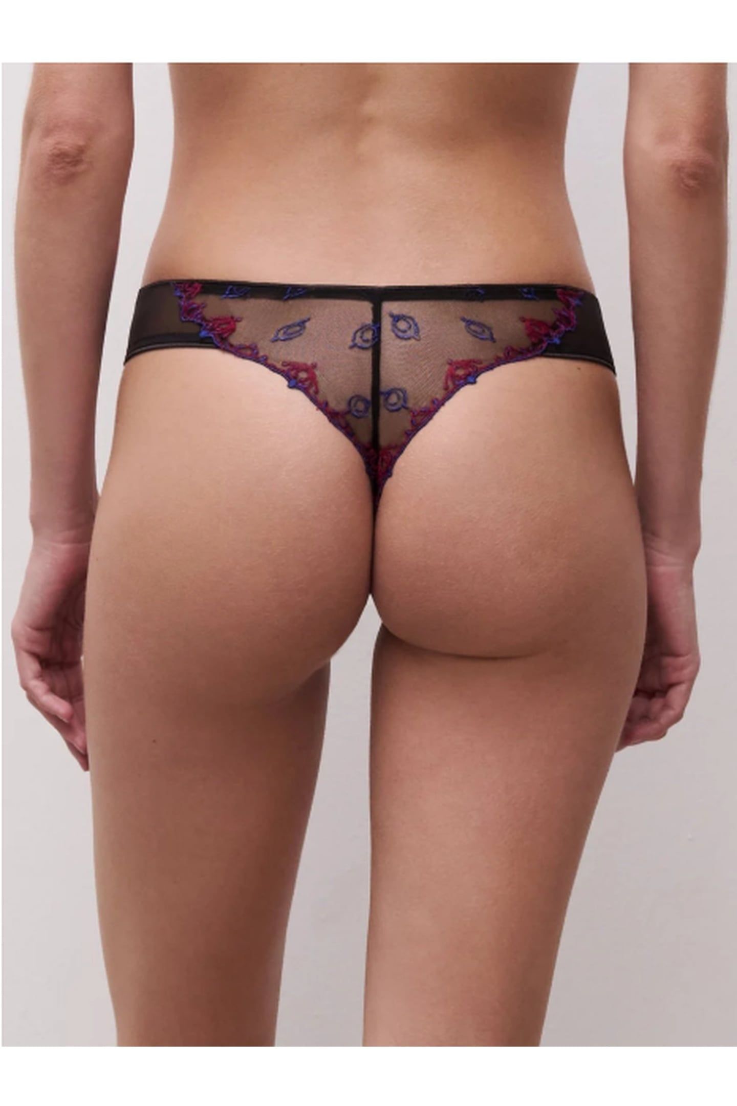 CO BO. TANGA STD STD W. BLACK JEWELS 2
