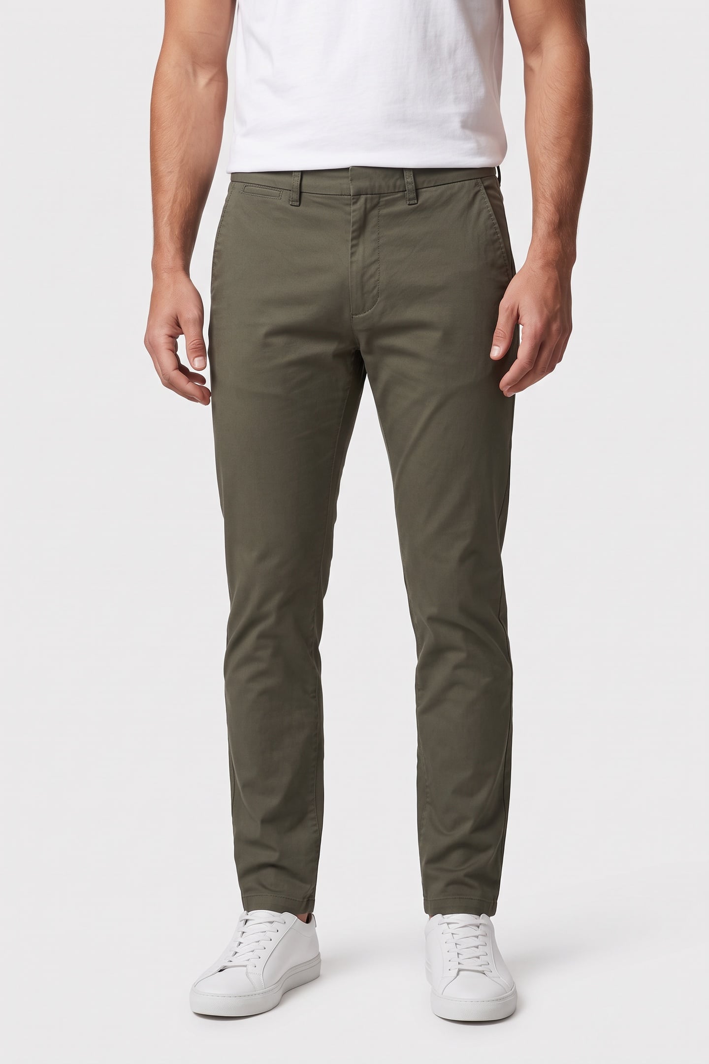 EDWIN SLIM CHINO KHAKI 1
