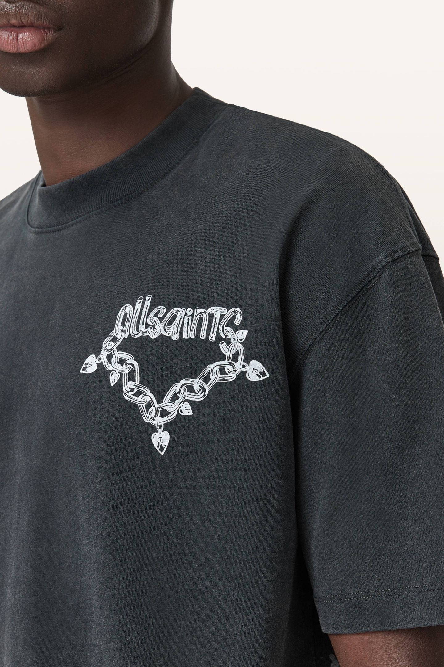 DRIP SS CREW WASHED BLACK 7