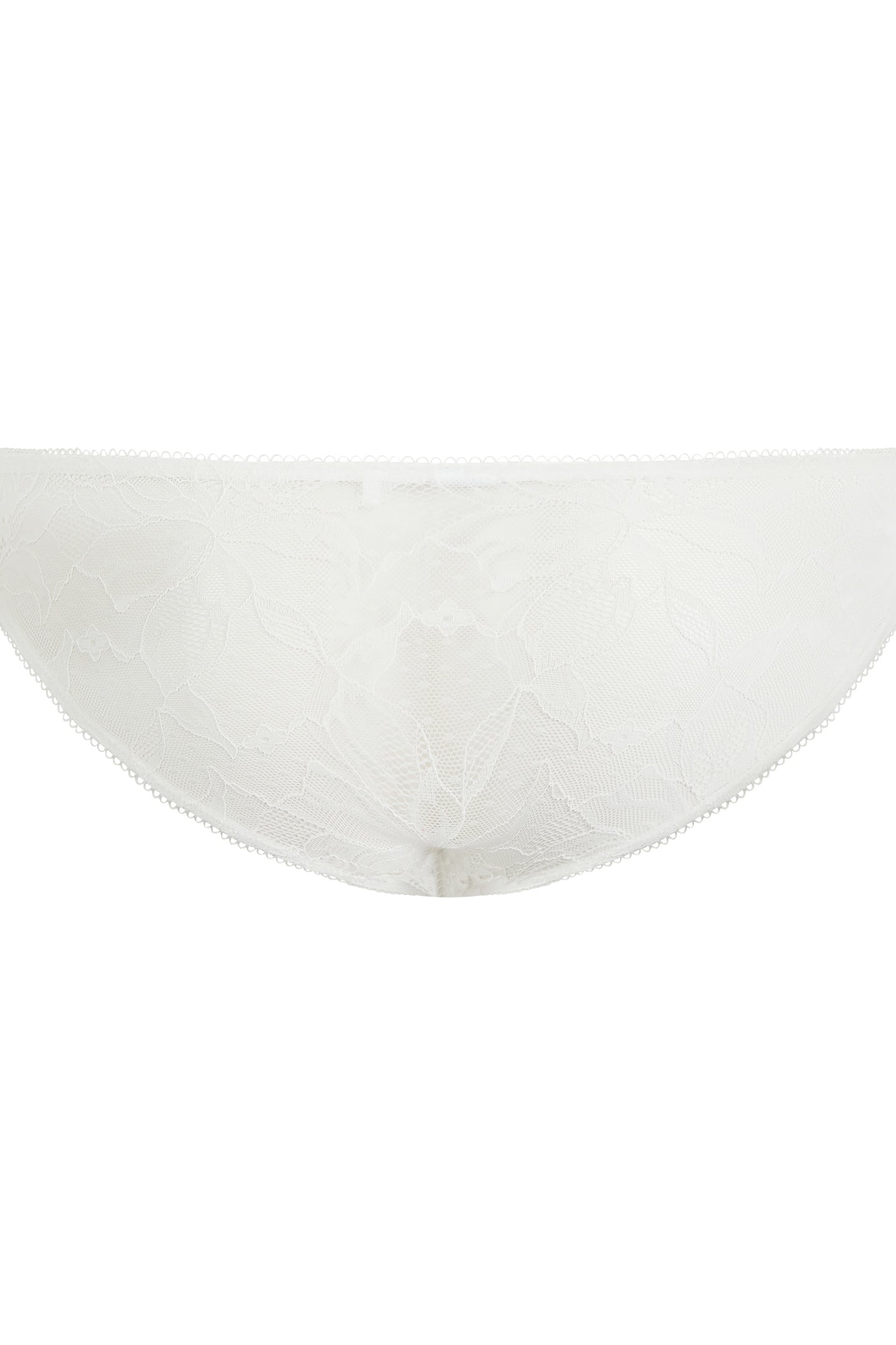 JULIA 1PK LACE BRIEF OPTIC WHITE 2