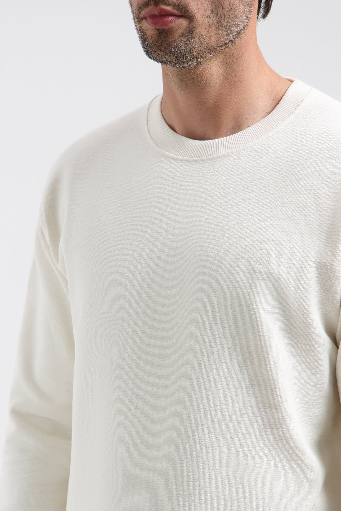 DS_LASSE CREWNECK OFFWHITE OFFWHITE 4
