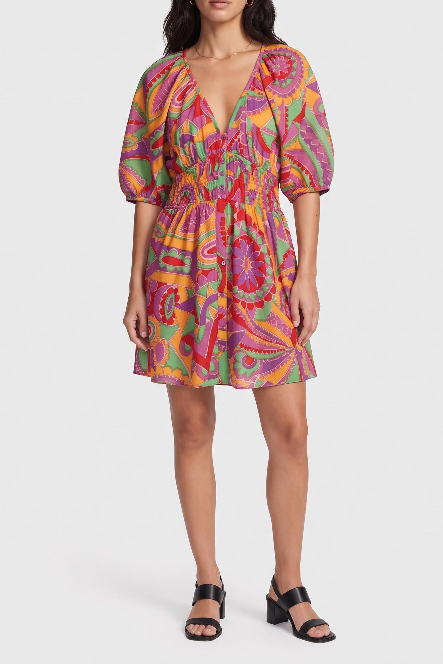 MINI DRESS FUSCHIA 1