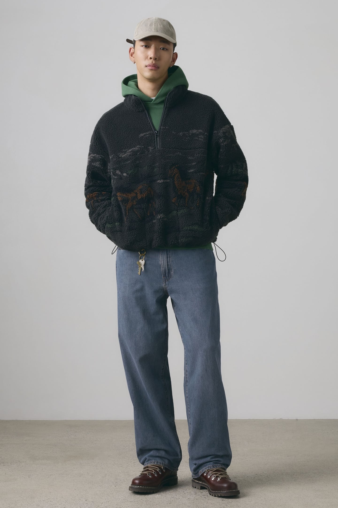 IDYLLWILD SHERPA POPOVER SWEATSHIRT 4