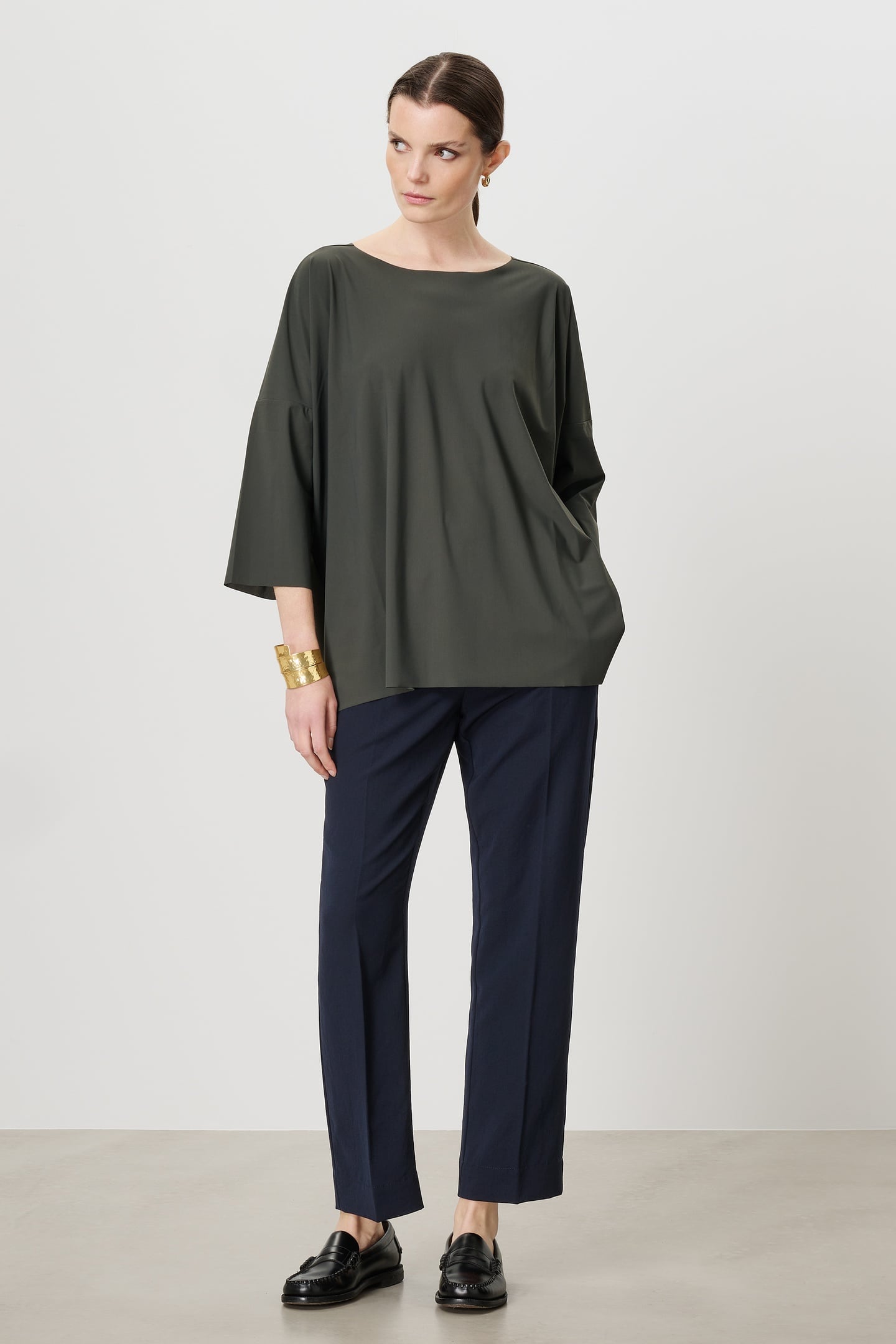 ALLEN TOP KHAKI GREEN 3