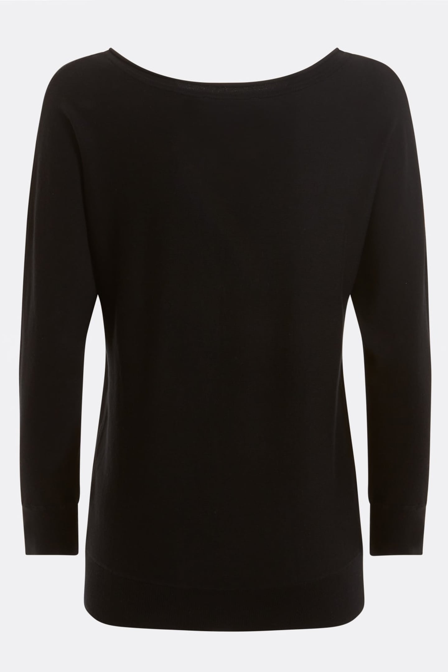 ADELE BAT SLEEVE SWT JET BLACK A996 5
