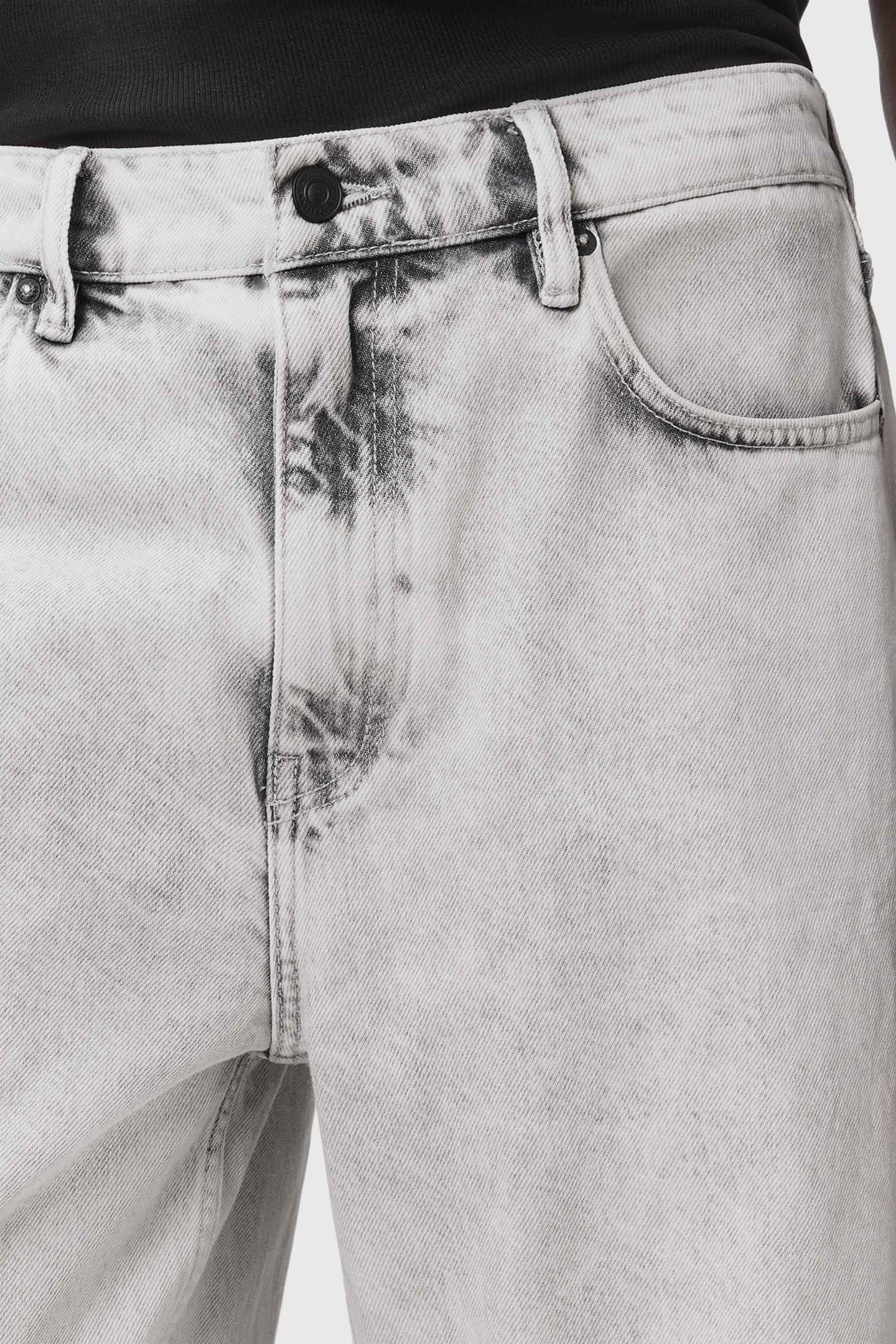 LENNY JEAN BLEACHED GREY 8