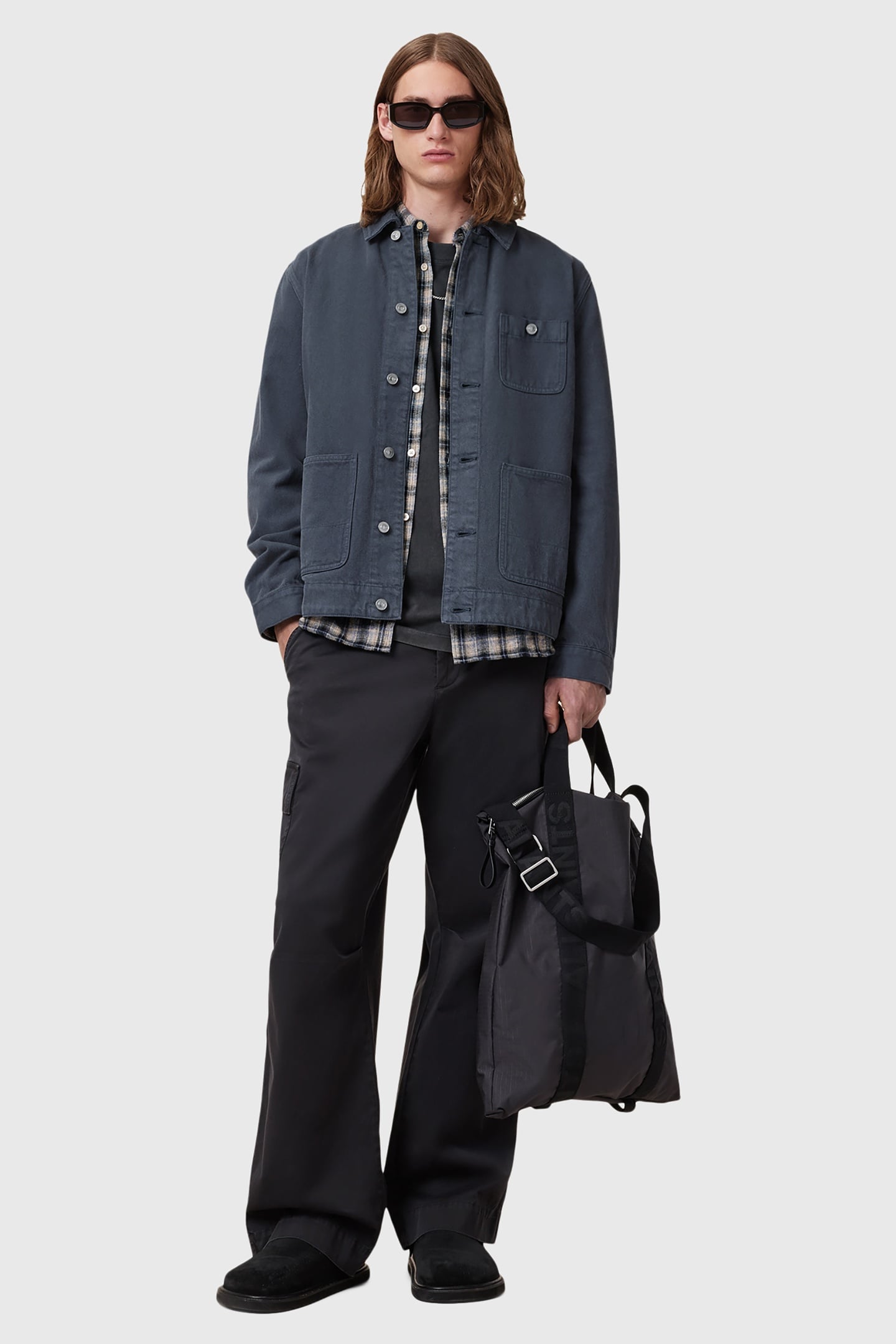 EAVIS CHORE JACKET FOUNTAIN BLUE 5
