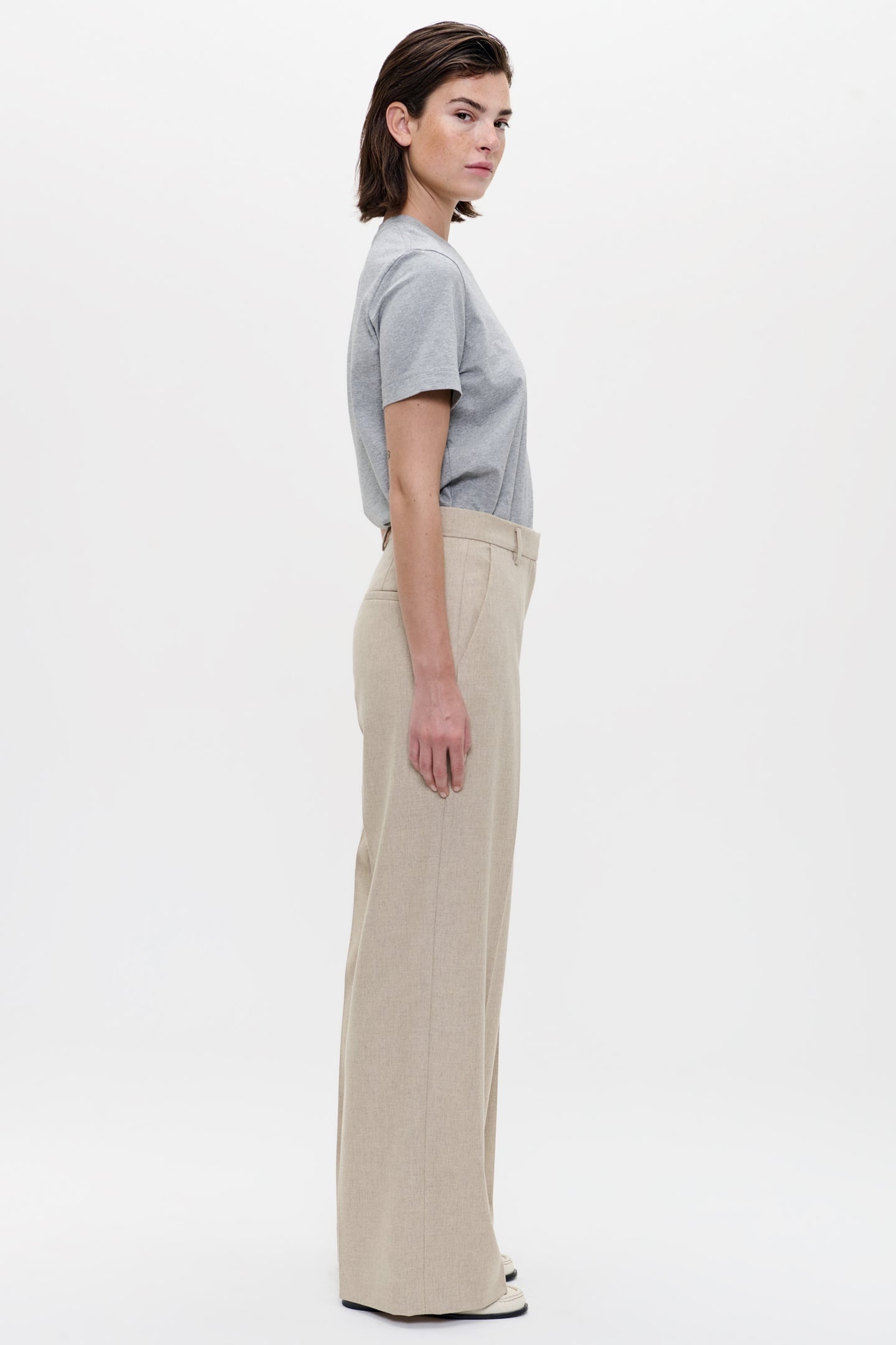 WOOL MIX MASON-2 PANTS EVEREST 4