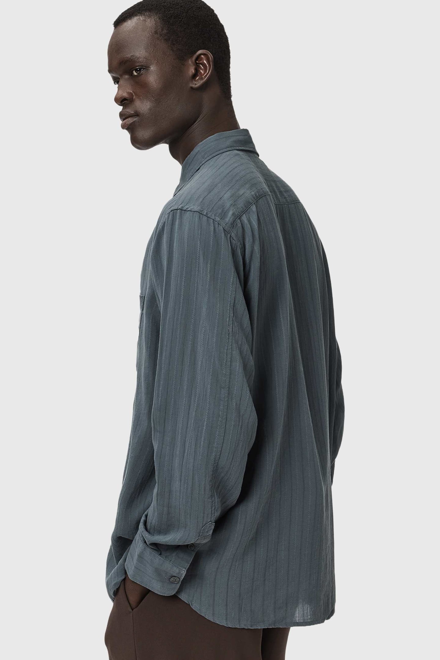 CARLYLE LS SHIRT CANIS GREY 3