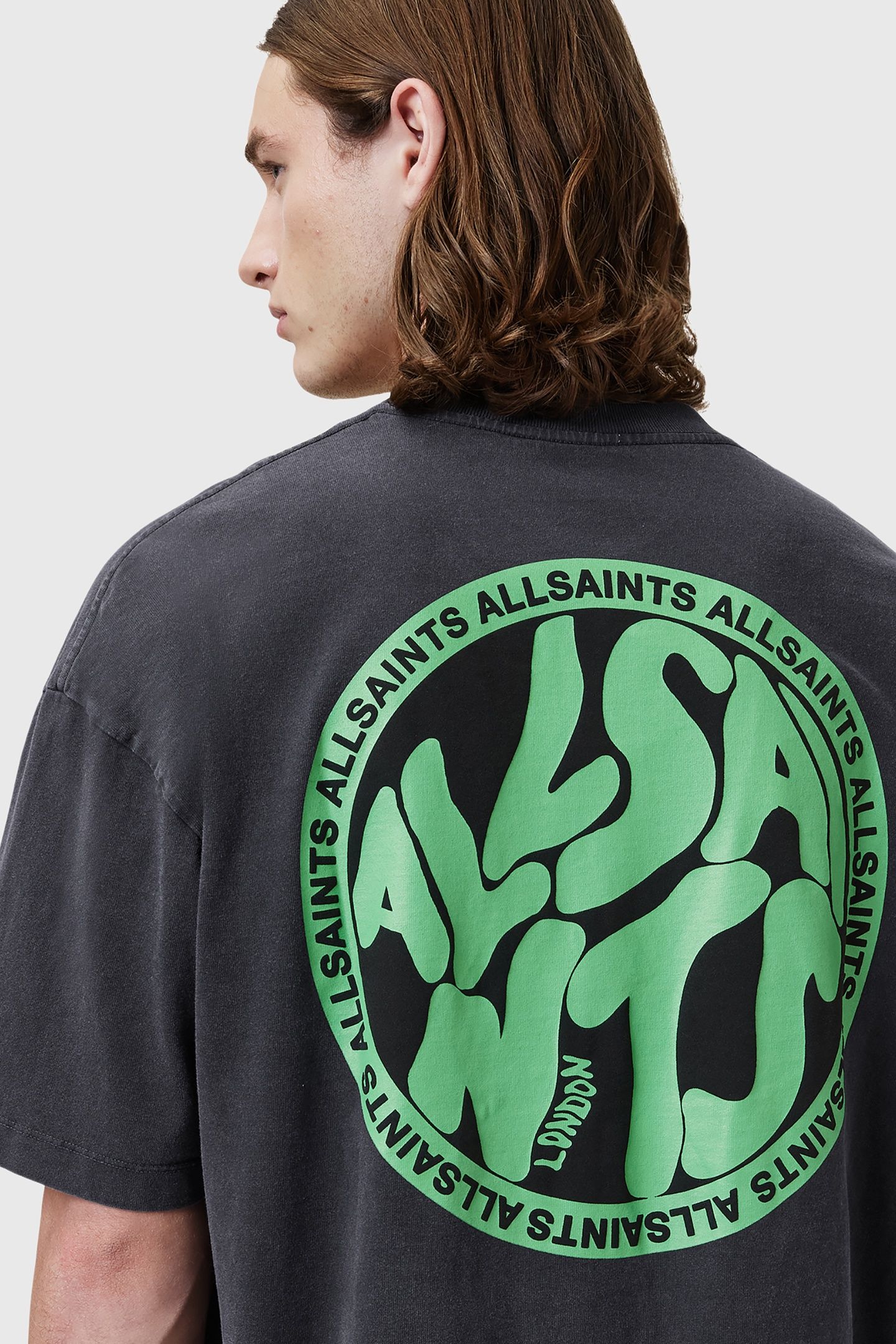 DISTORTION SS CREW WASHED BLACK 6
