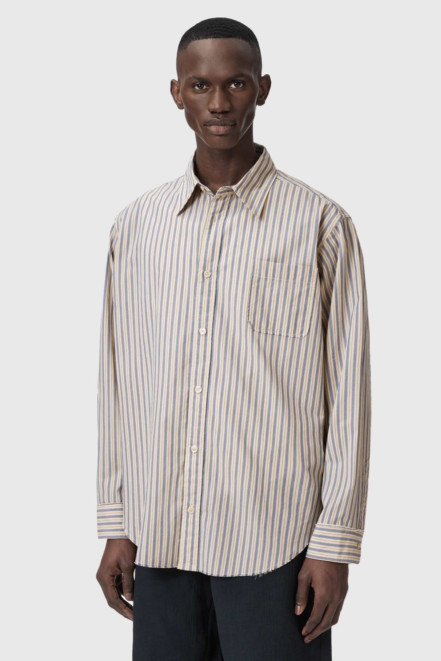 ROMA LS SHIRT SHERBERT YELLOW 2