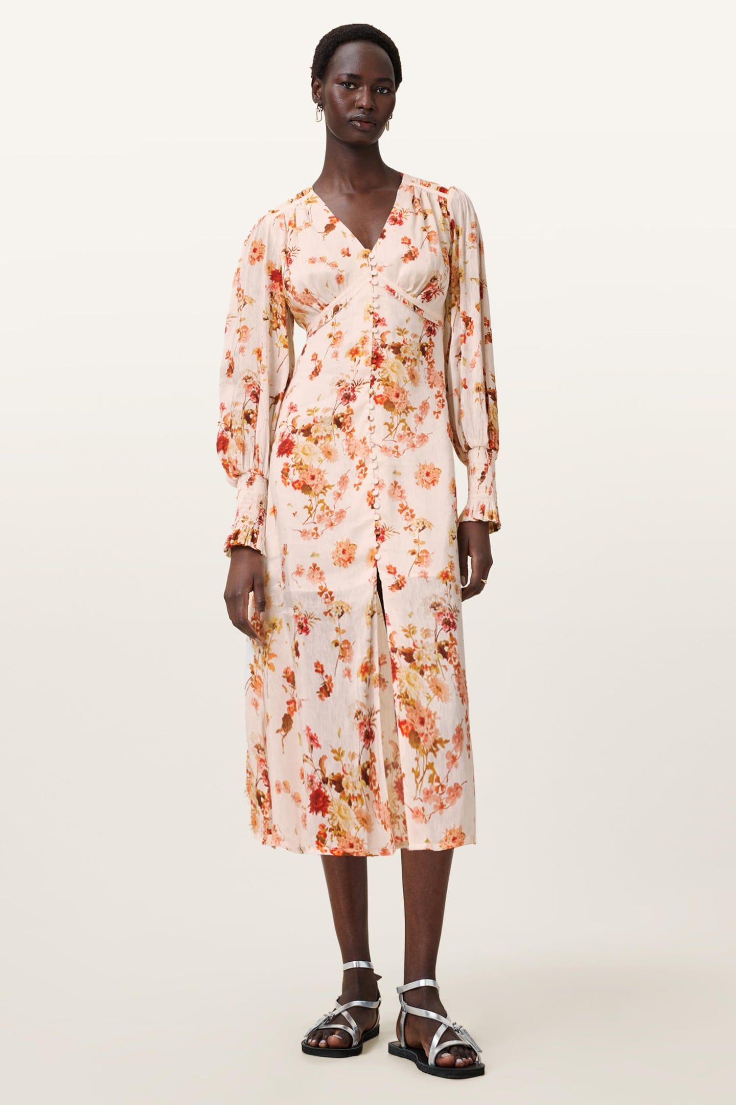 TAYLEN DRESS ARMADA WHITE 1