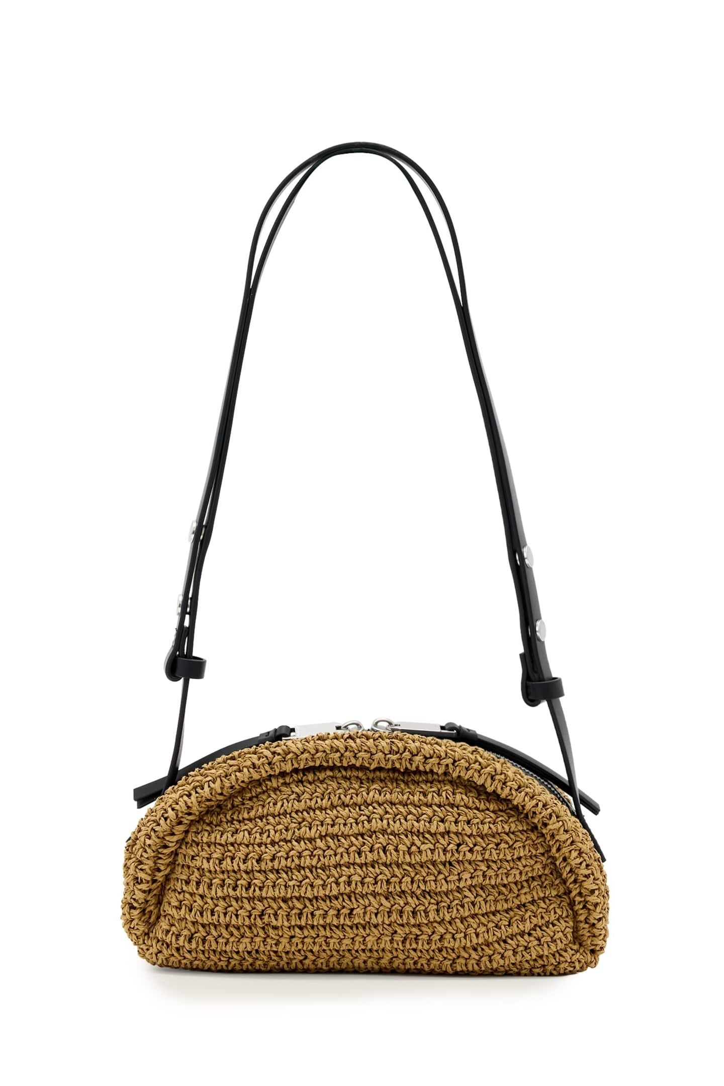 ROSALIE ARC RAFFIA BISCUIT BROWN 4