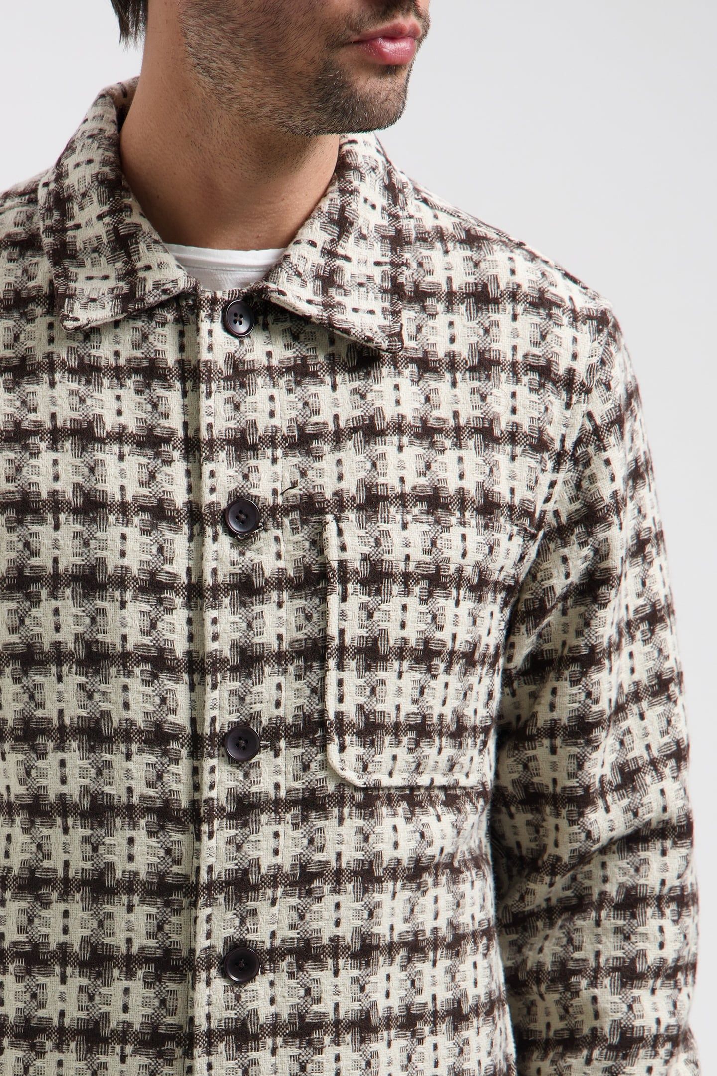 DS_LINO TC OVERSHIRT DK. BROWN DK. BROWN 5