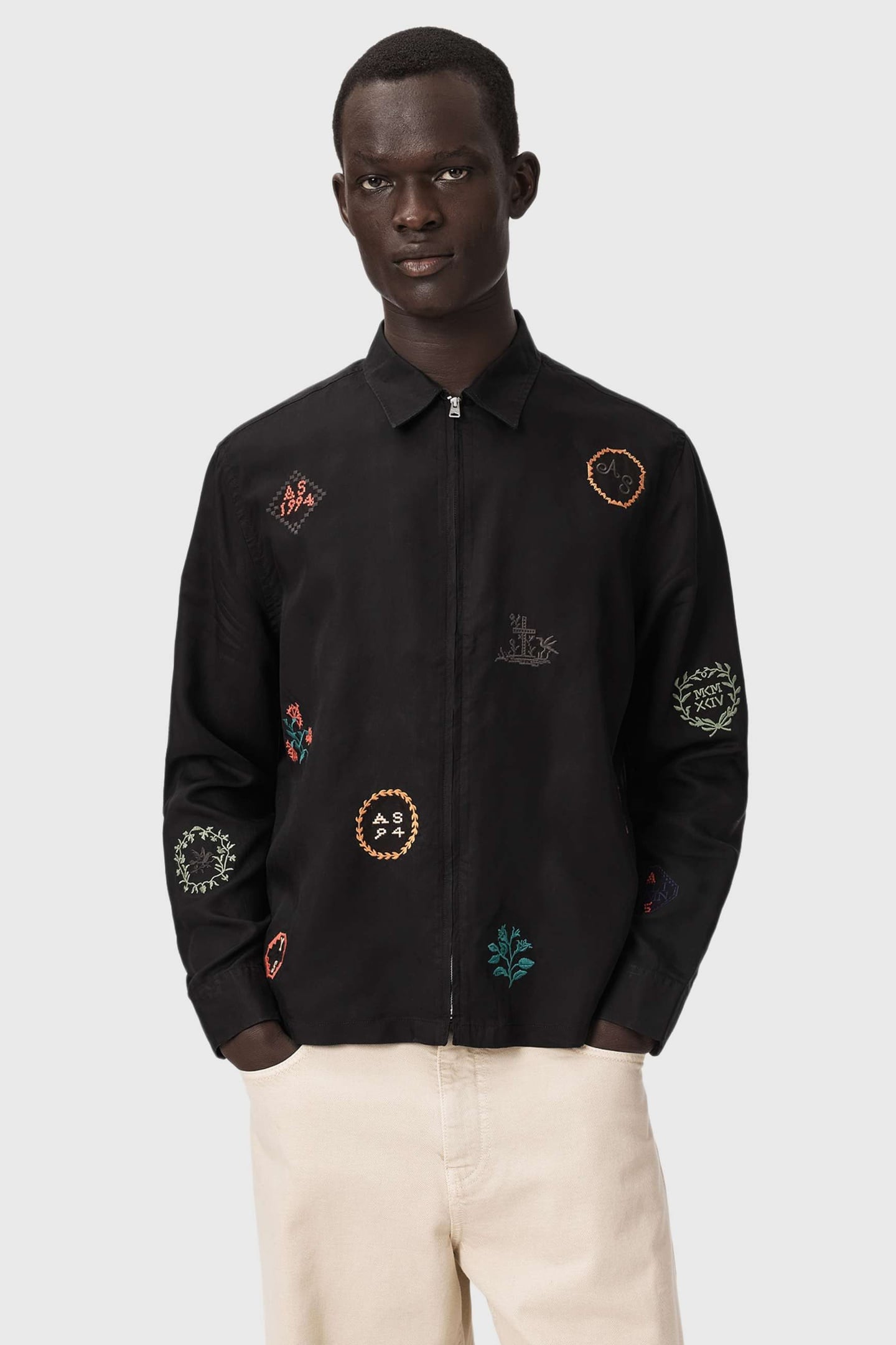 LAUREL LS SHIRT ORCA BLACK 2