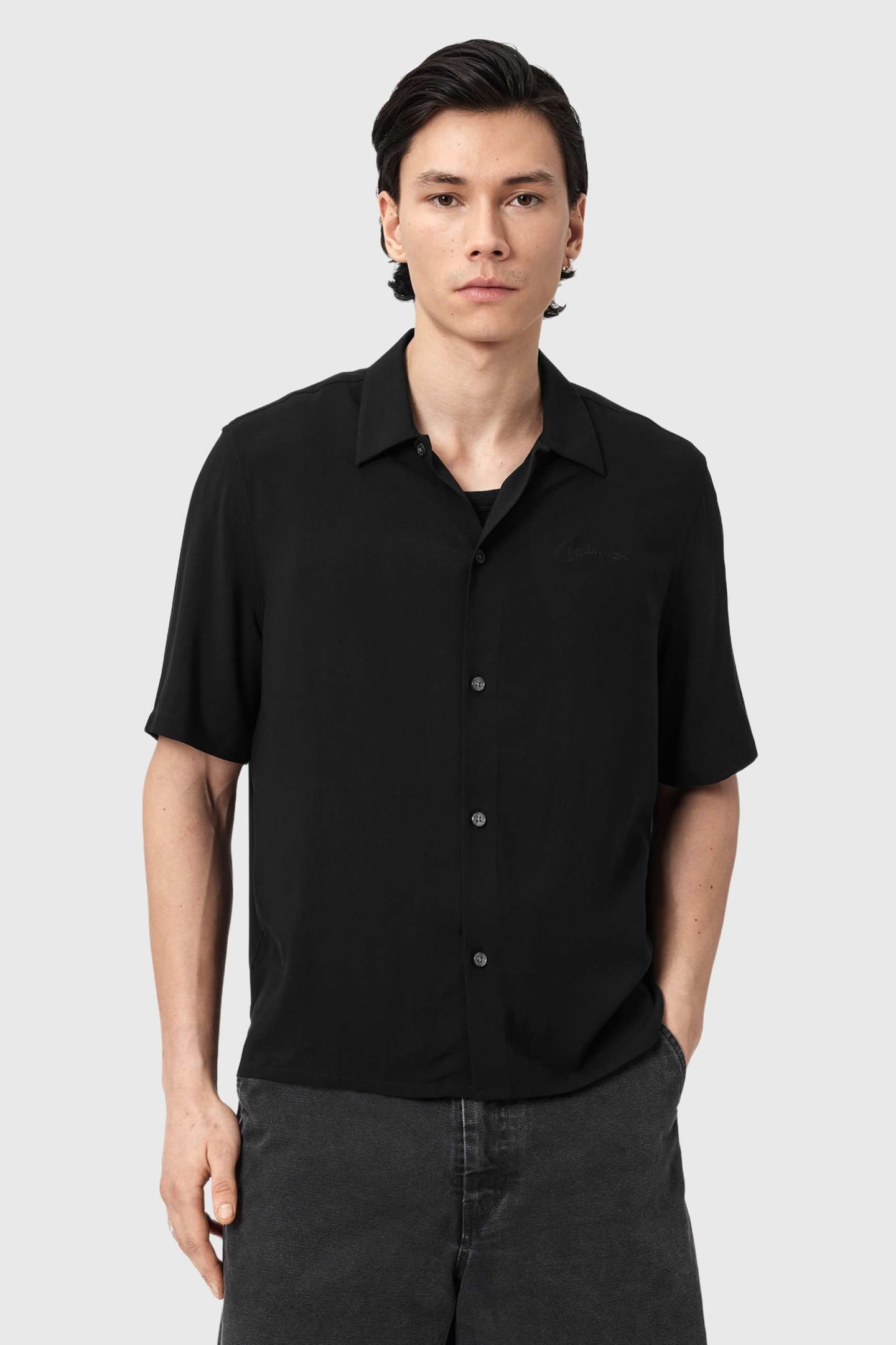 BARON SS SHIRT JET BLACK 2