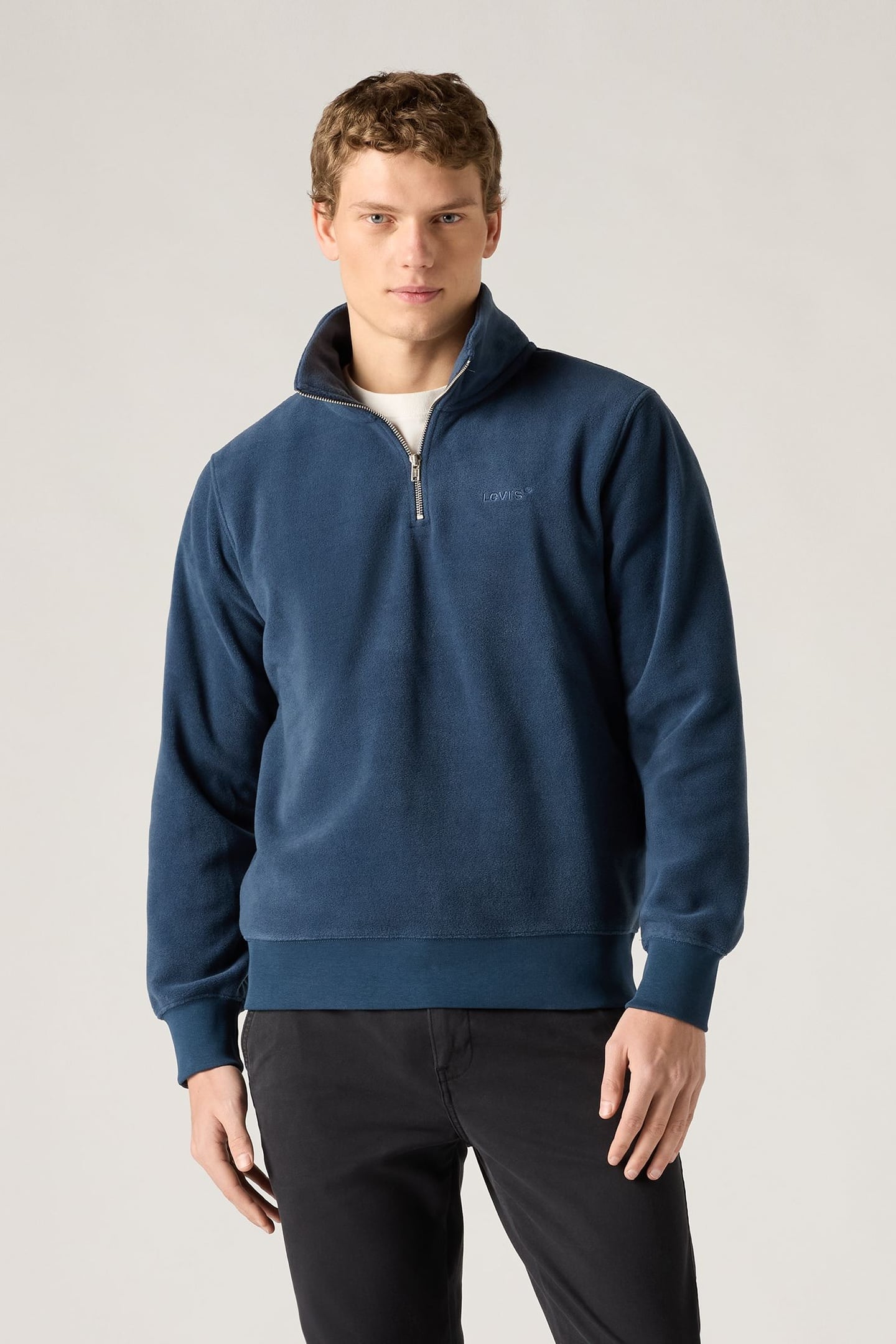 LSEORIGINAL HM 1/4 ZIP DRESS BLUES 3