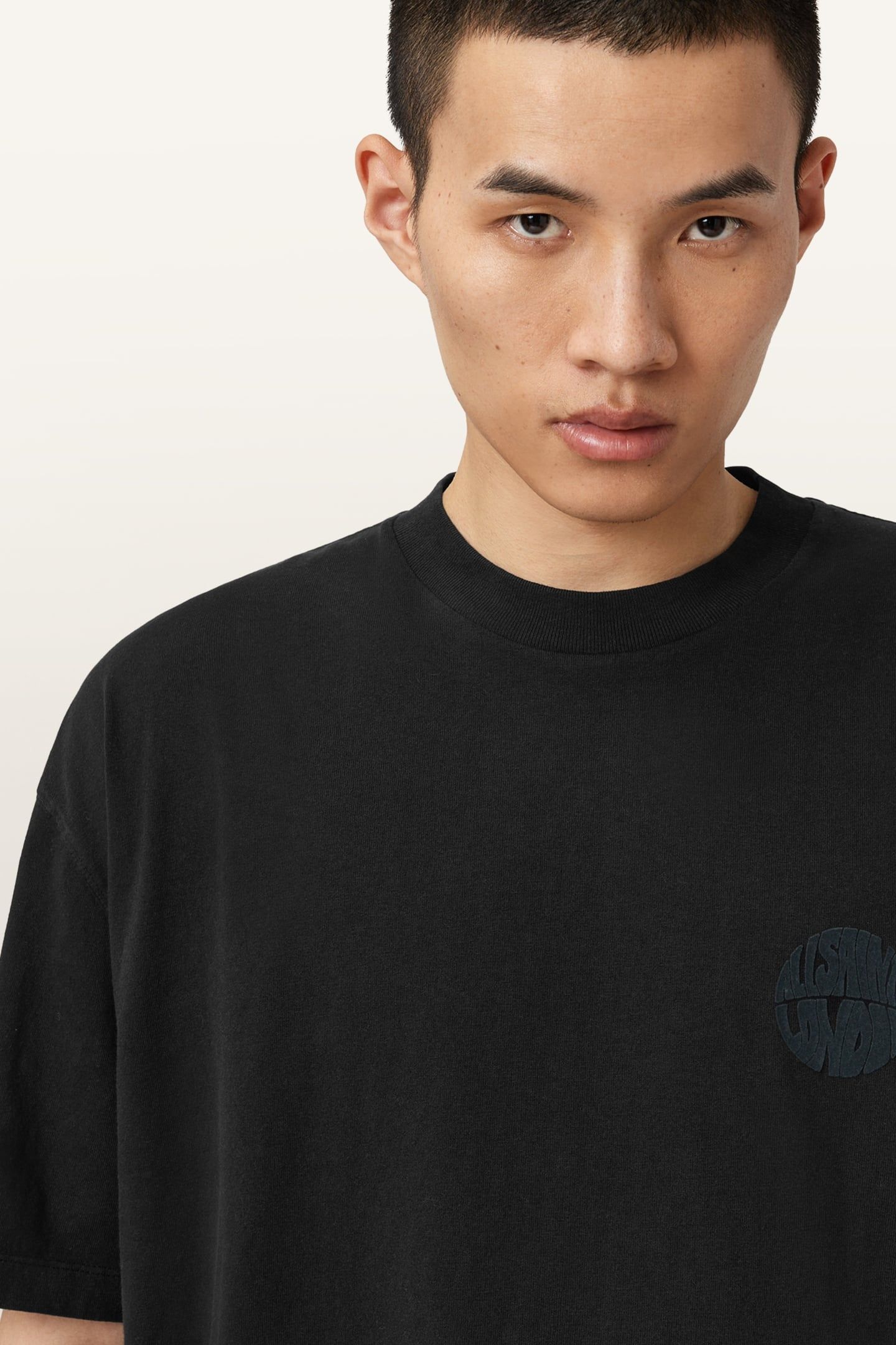 WAVED SS CREW JET BLACK 7