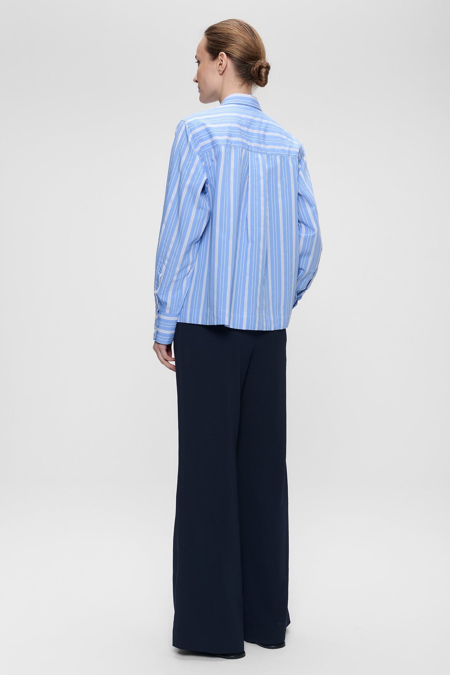 STRIPED BOXY SHIRT ICE BLUE 3